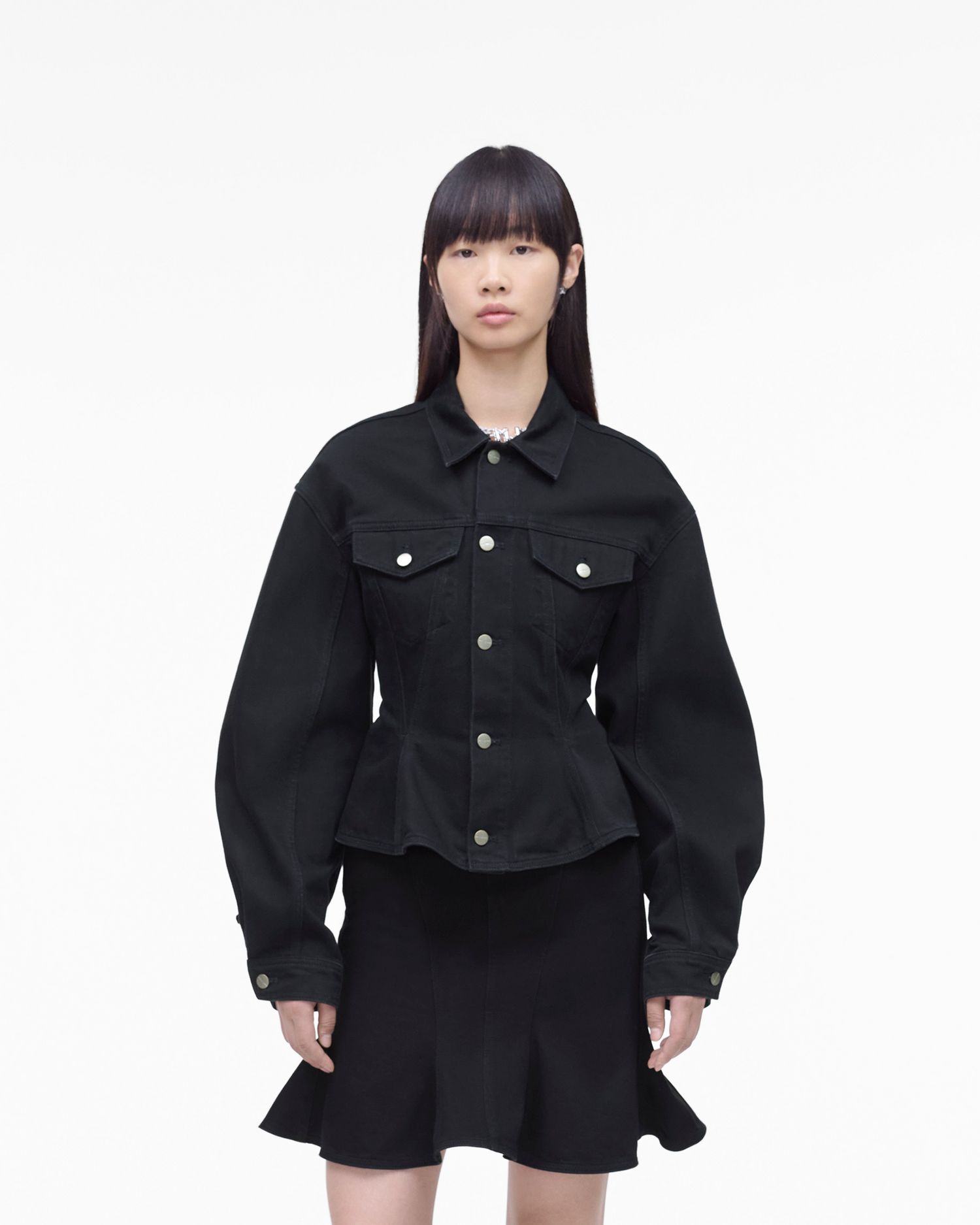 The Fluted Denim Jacket | Marc Jacobs Outlet