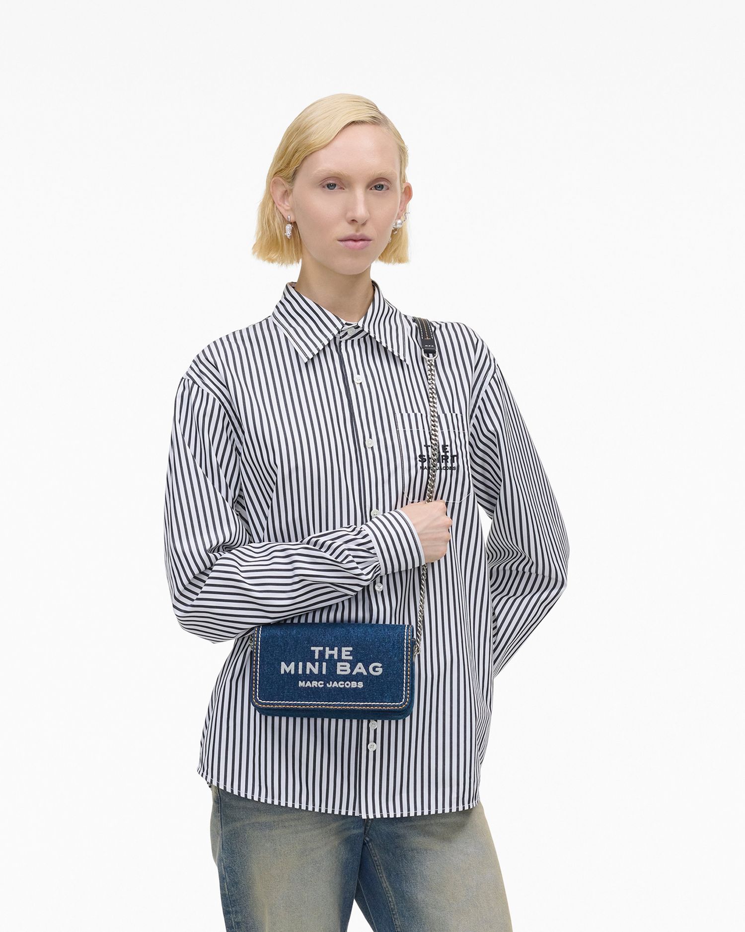 The Denim Chain Mini Bag | Marc Jacobs Outlet