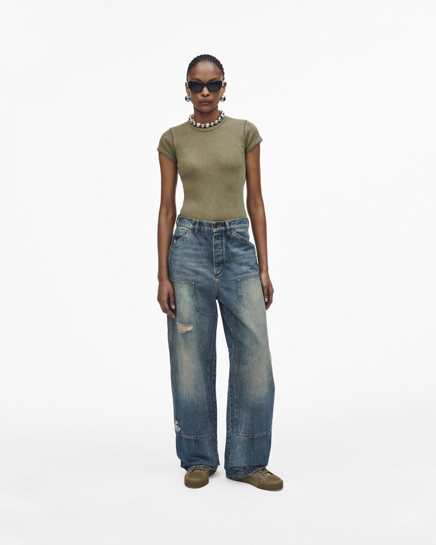 The Crystal Canvas Sneaker | Marc Jacobs Outlet