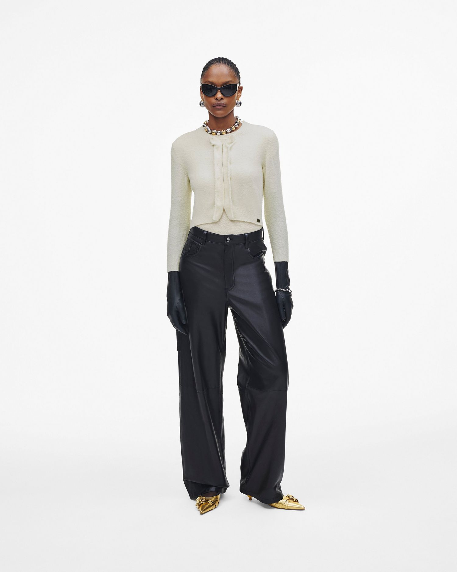 Pilled Hook and Eye Cardigan | Marc Jacobs Outlet