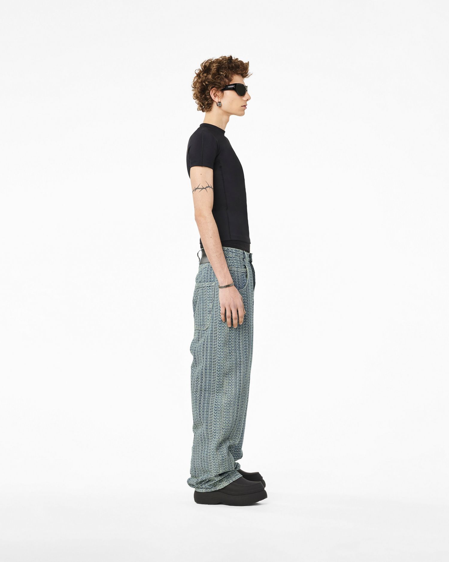The Washed Monogram Oversized Jean | Marc Jacobs Outlet