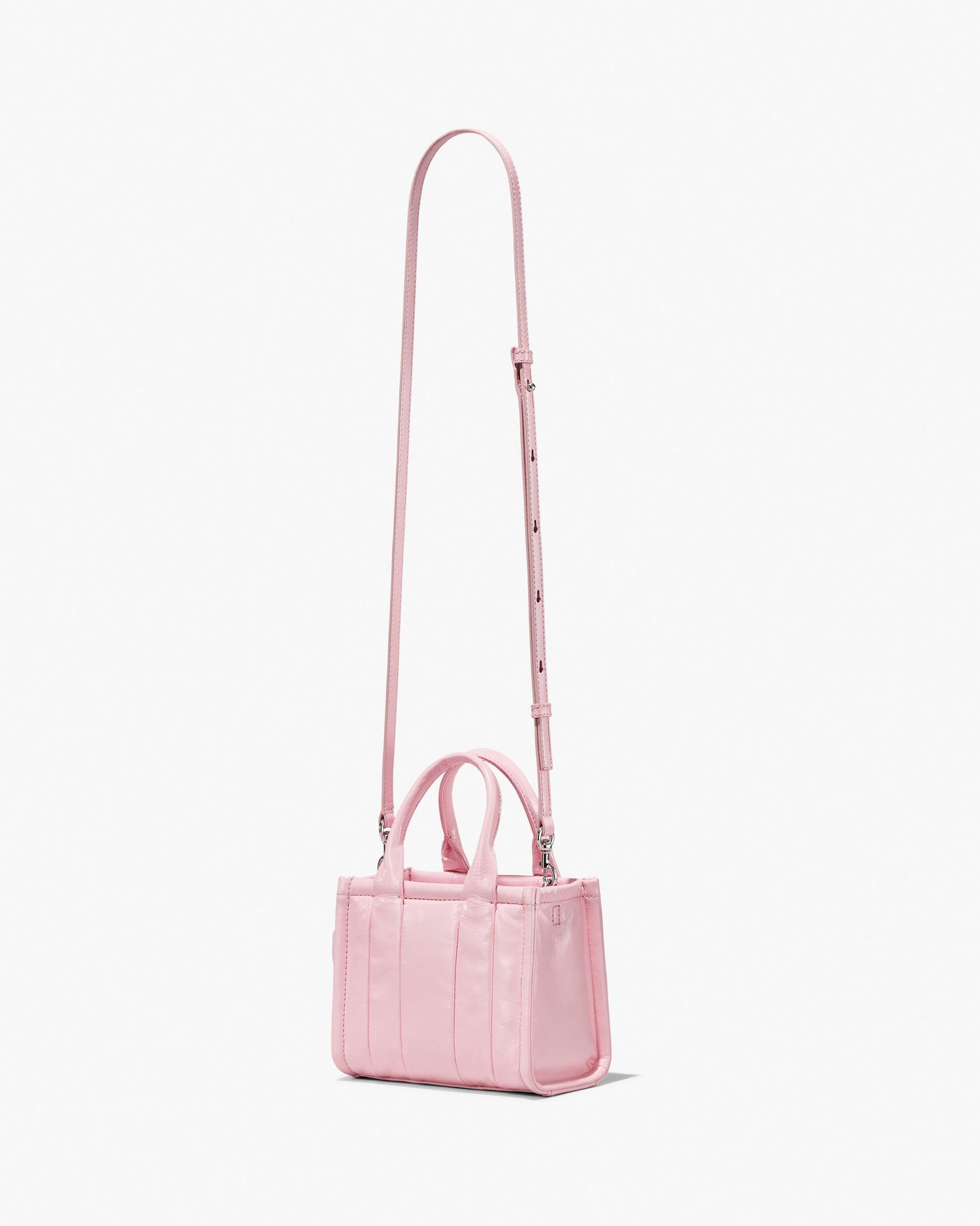The Shiny Crinkle Leather Crossbody Tote | Marc Jacobs Outlet