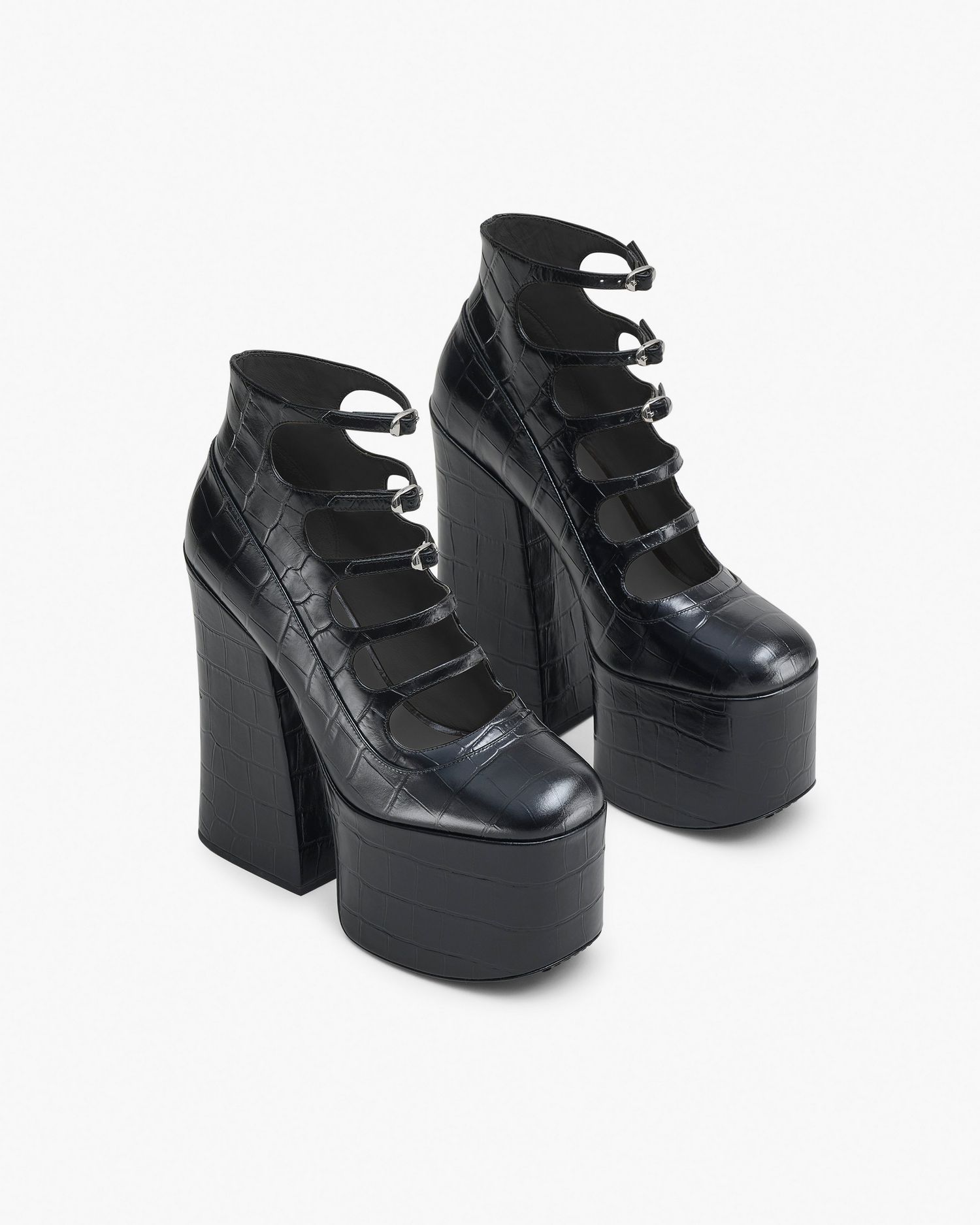 The Croc Embossed Kiki Ankle Boot | Marc Jacobs Outlet