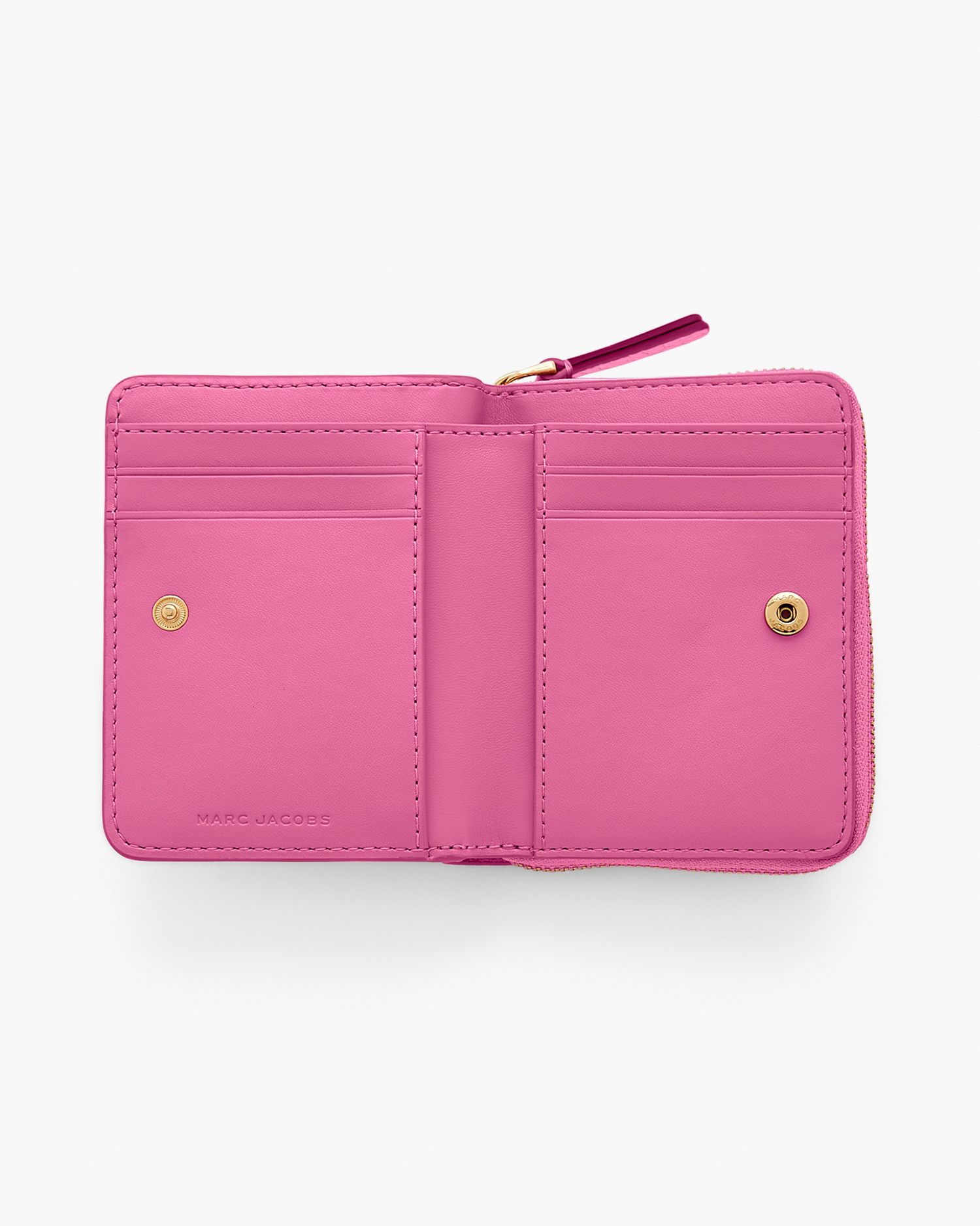 The Leather Mini Compact Wallet | Marc Jacobs Outlet