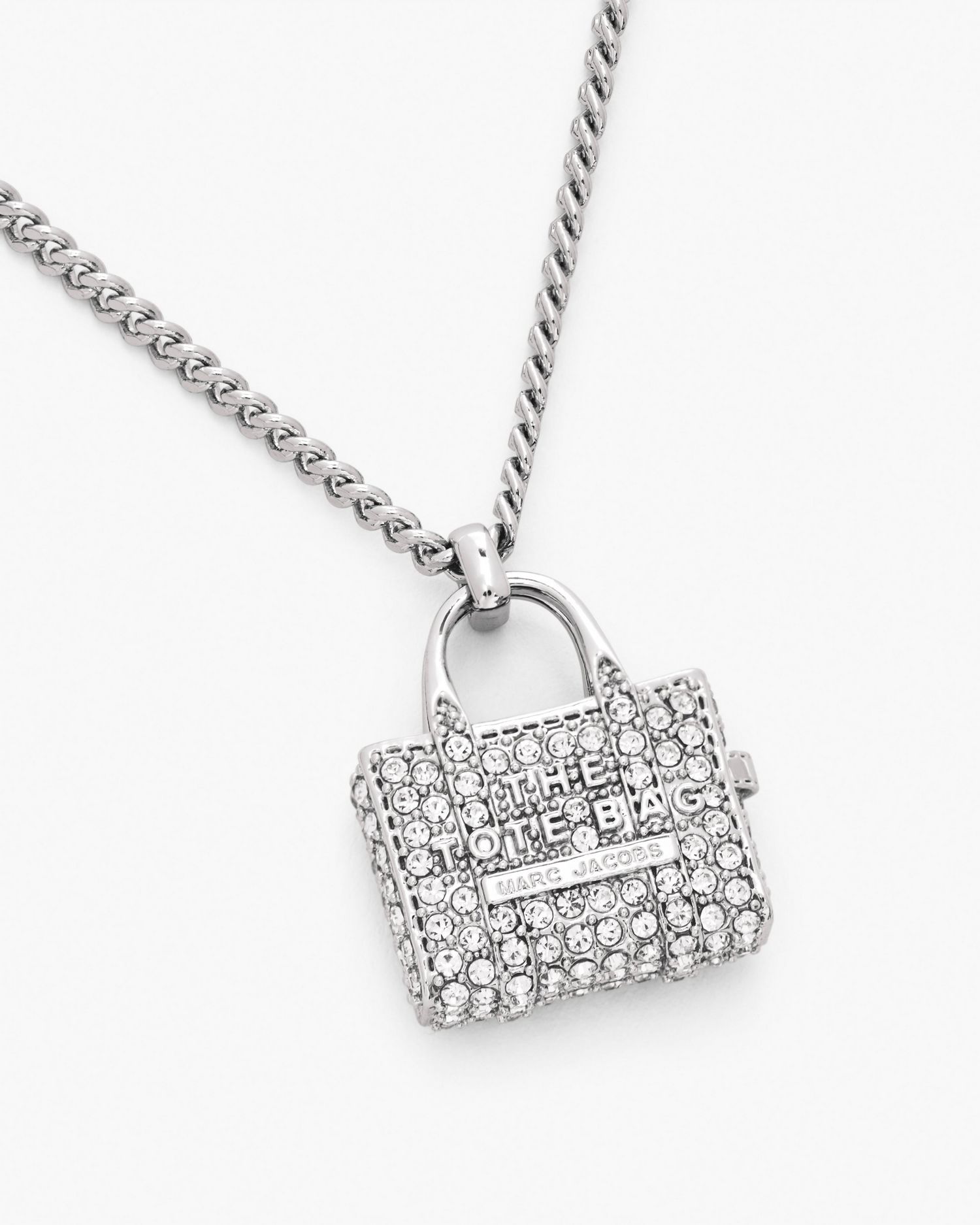 The Pave Tote Bag Necklace | Marc Jacobs Outlet