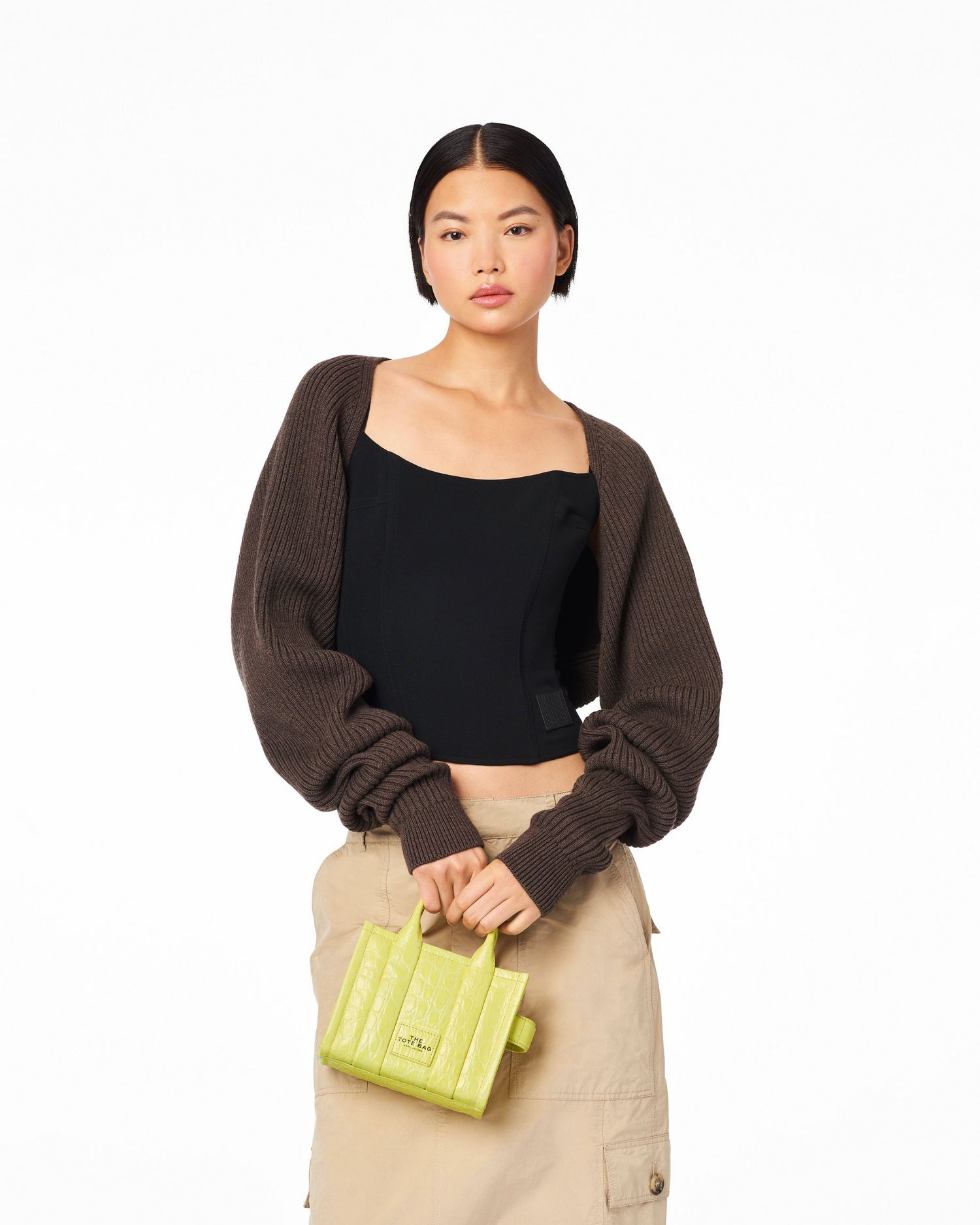 The Croc-Embossed Crossbody Tote Bag | Marc Jacobs Outlet