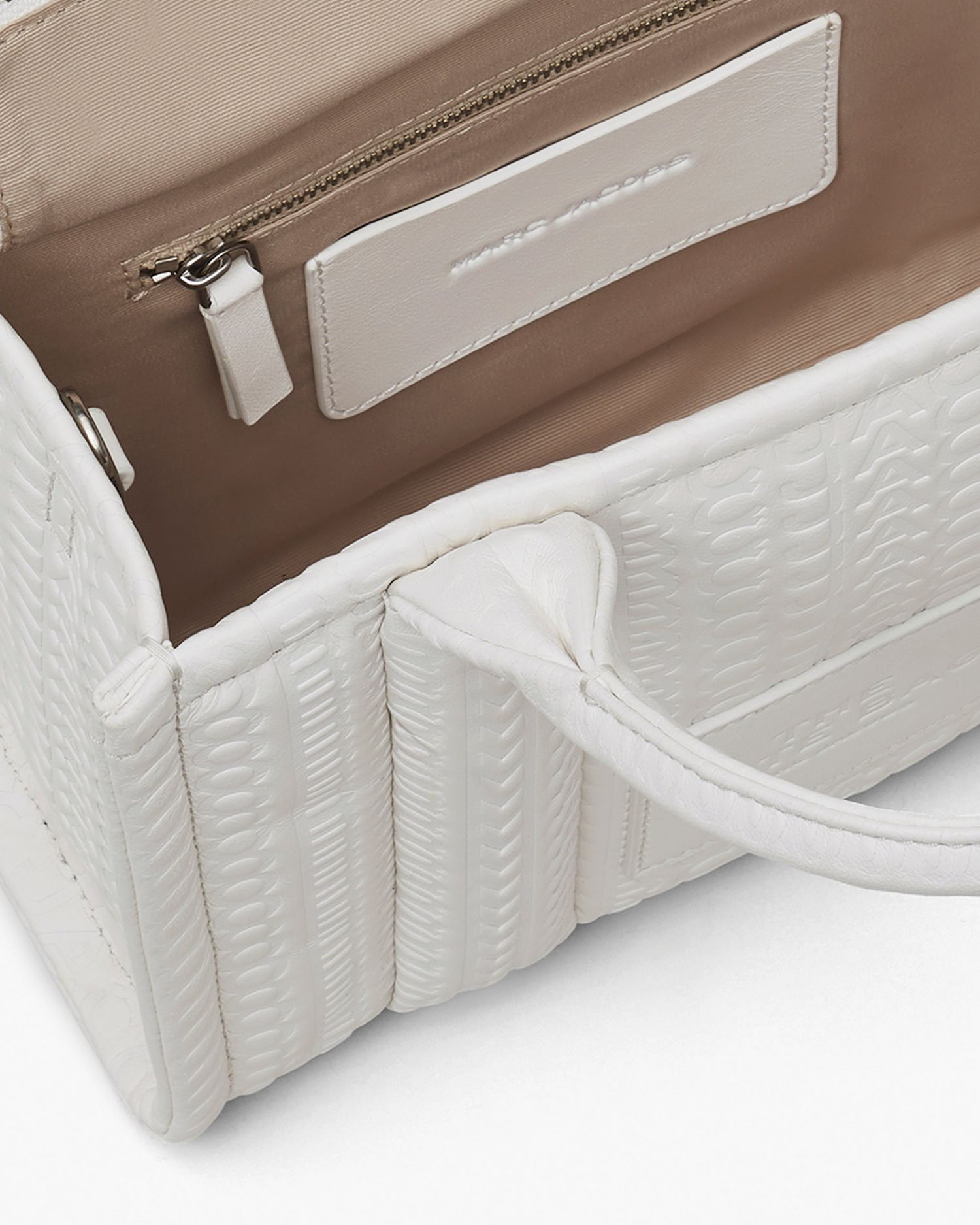 The Monogram Debossed Small Tote Bag | Marc Jacobs Outlet