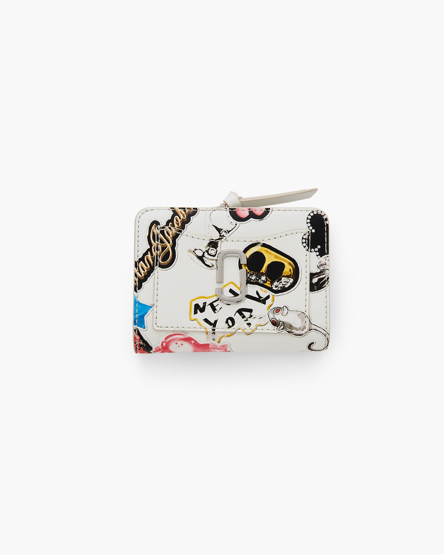 The Sticker Utility Snapshot Mini Compact Wallet | Marc Jacobs Outlet
