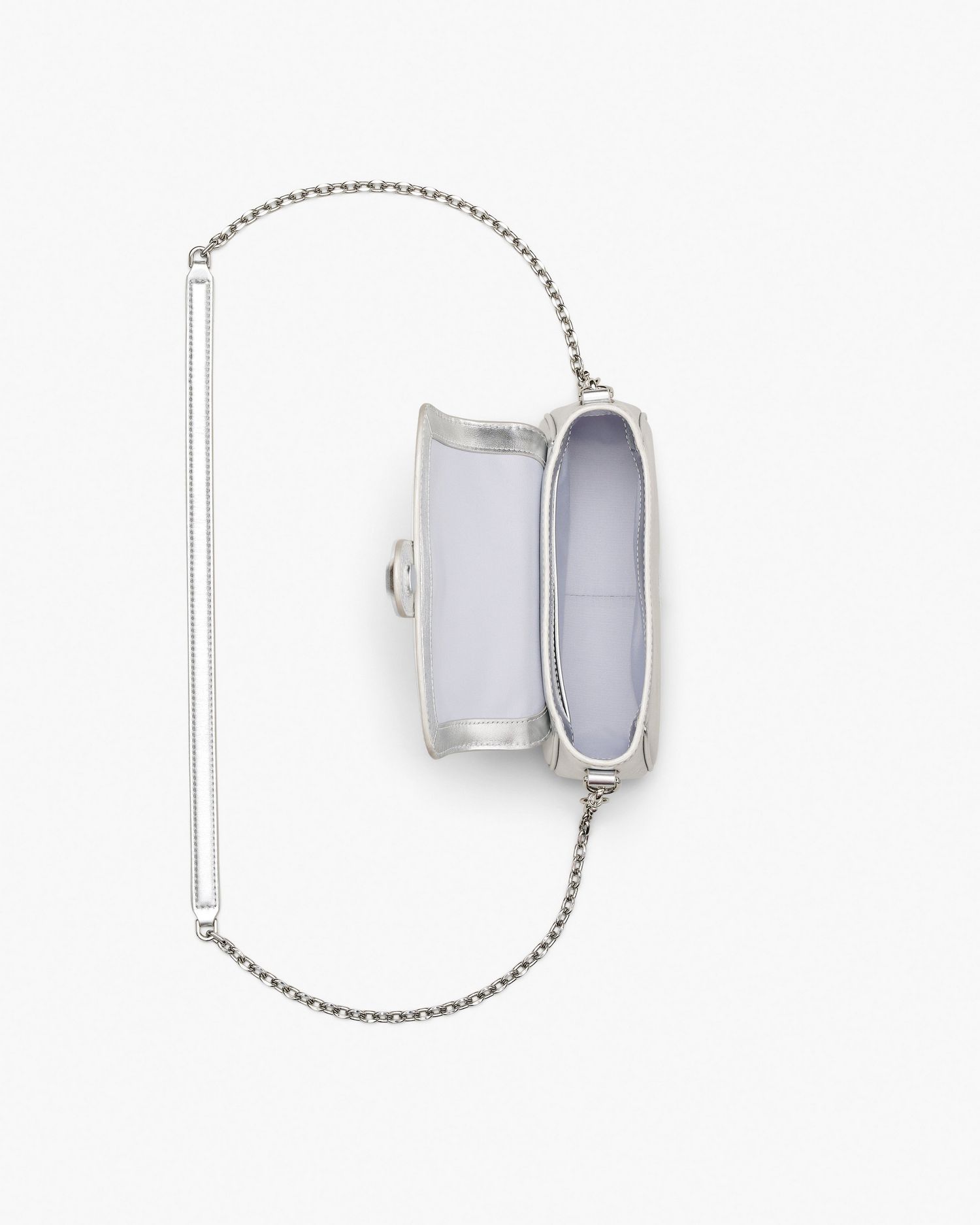 The Metallic Leather Clover Shoulder Bag | Marc Jacobs Outlet