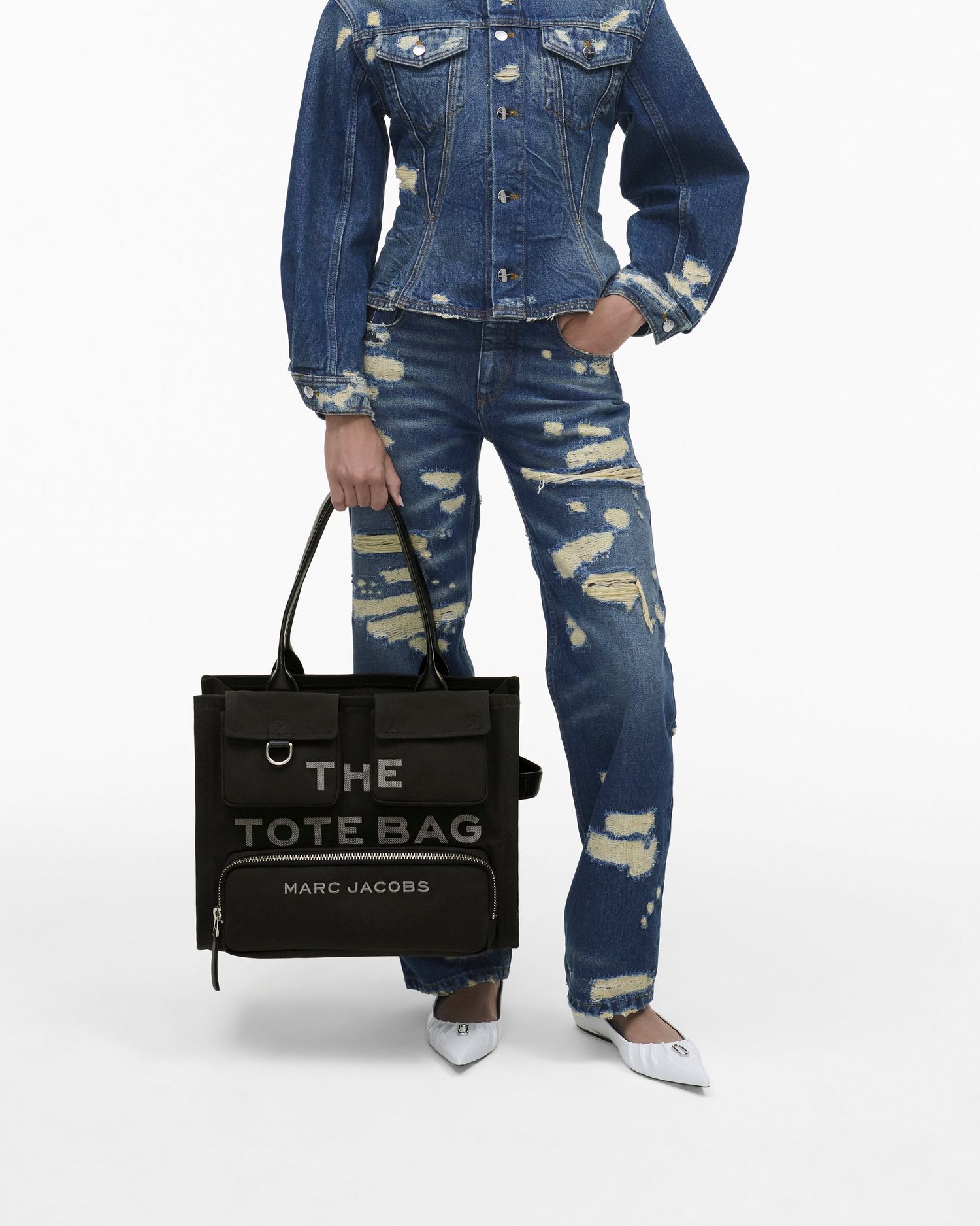 The Cargo Canvas Large Tote Bag | Marc Jacobs Outlet