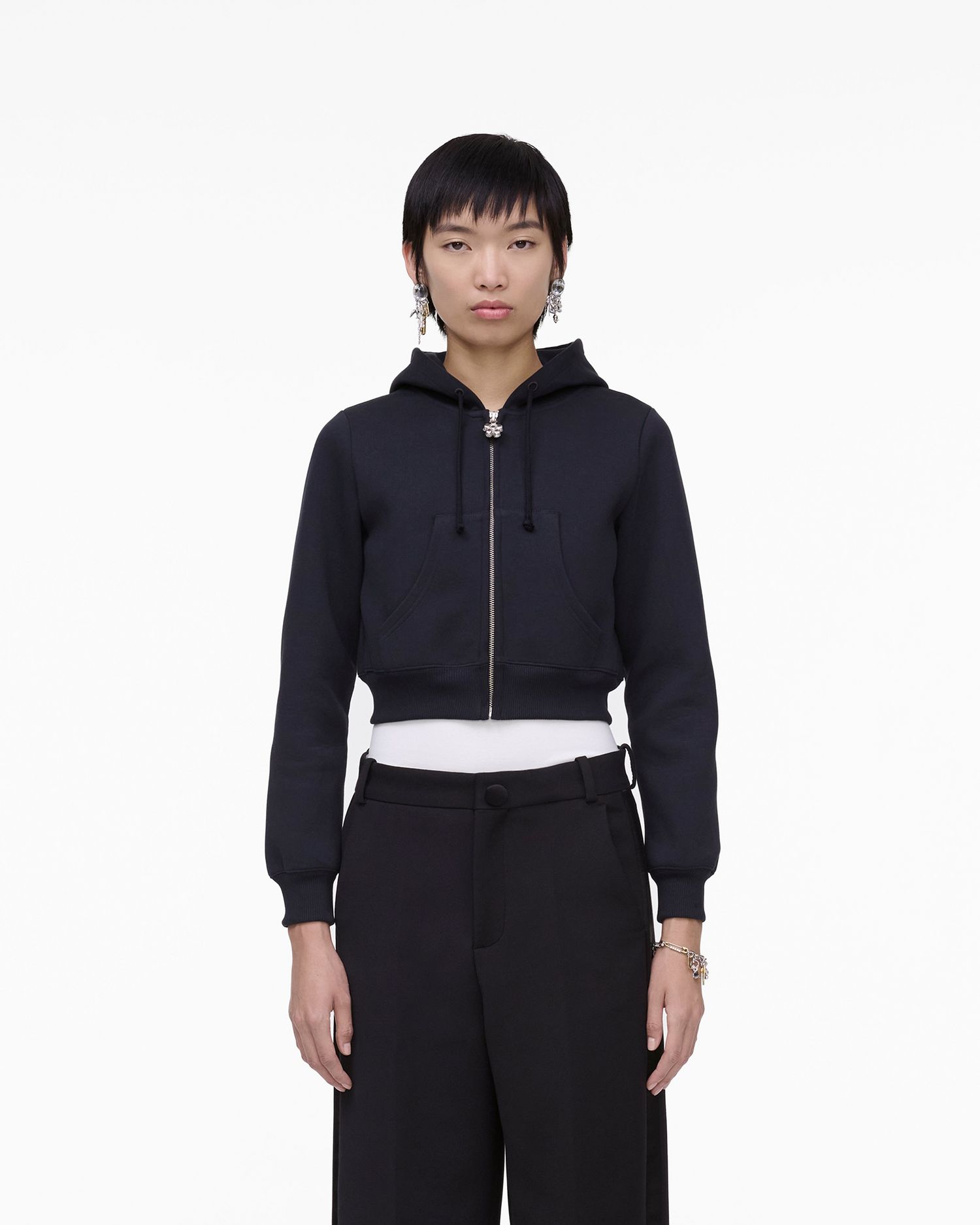 Charm Cropped Hoodie | Marc Jacobs Outlet