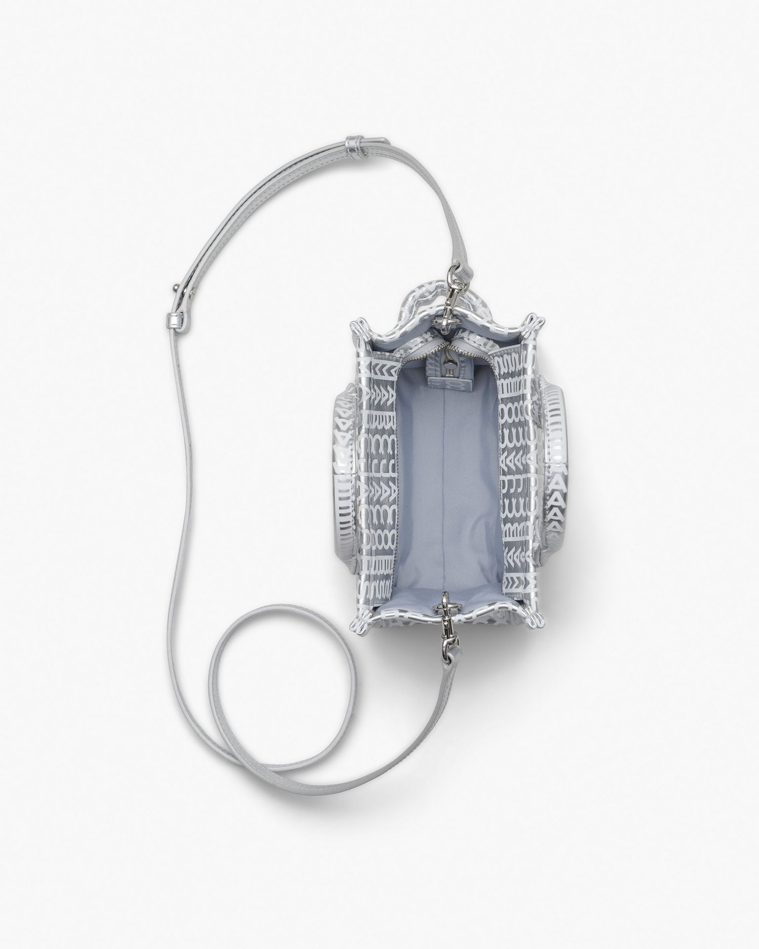 The Monogram Metallic Crossbody Tote Bag | Marc Jacobs Outlet