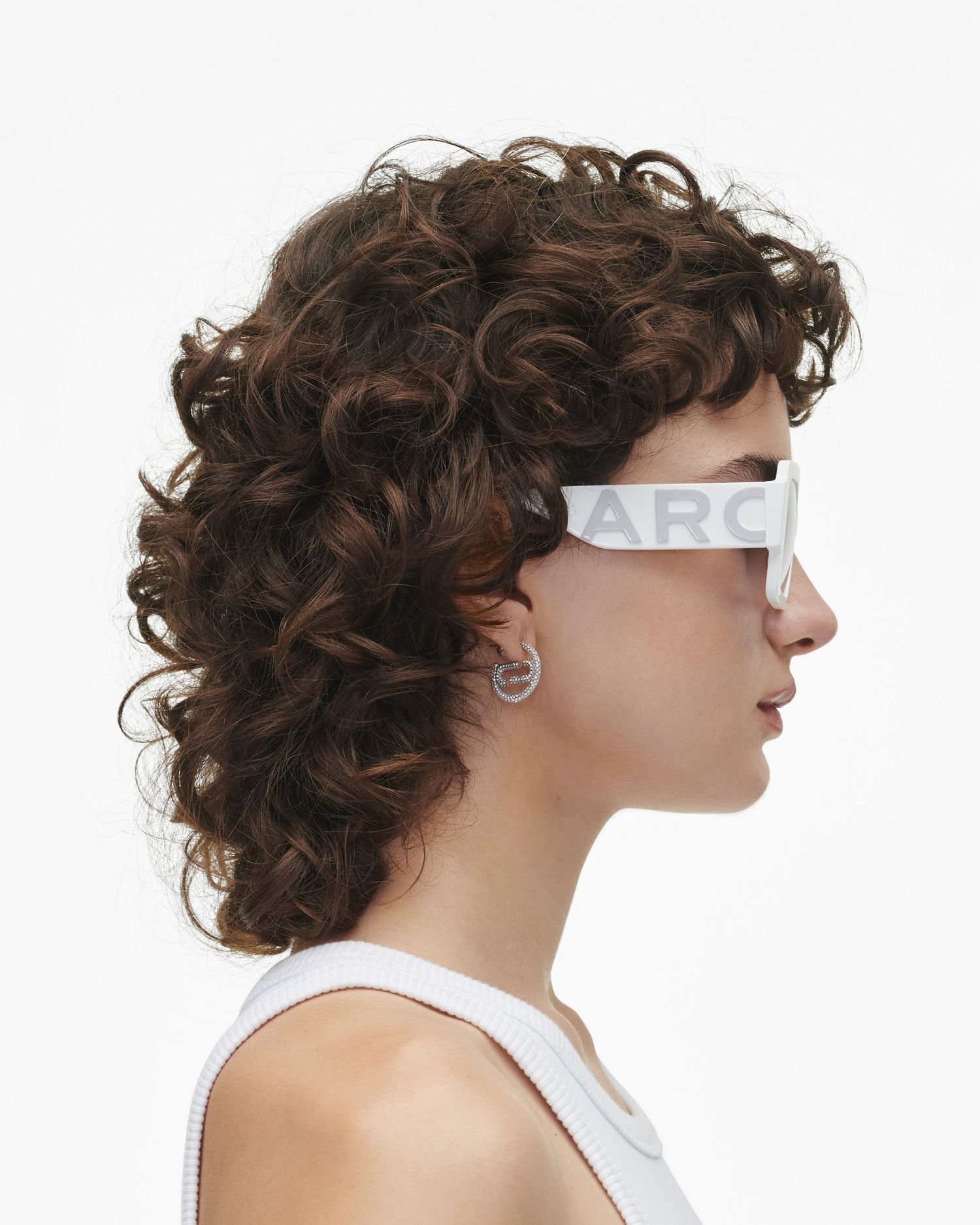 The Bold Logo Square Mirrored Sunglasses | Marc Jacobs Outlet