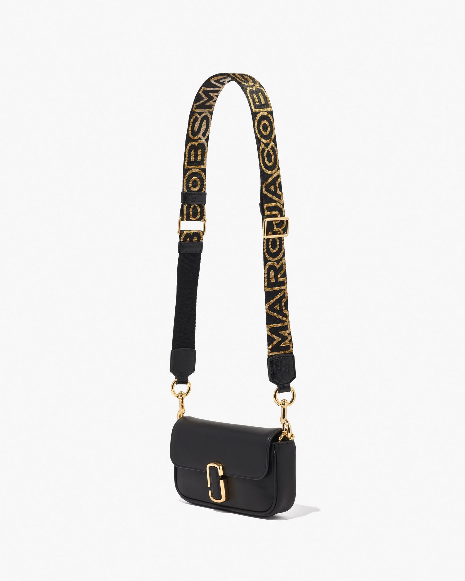 The Thin Outline Logo Webbing Strap | Marc Jacobs Outlet