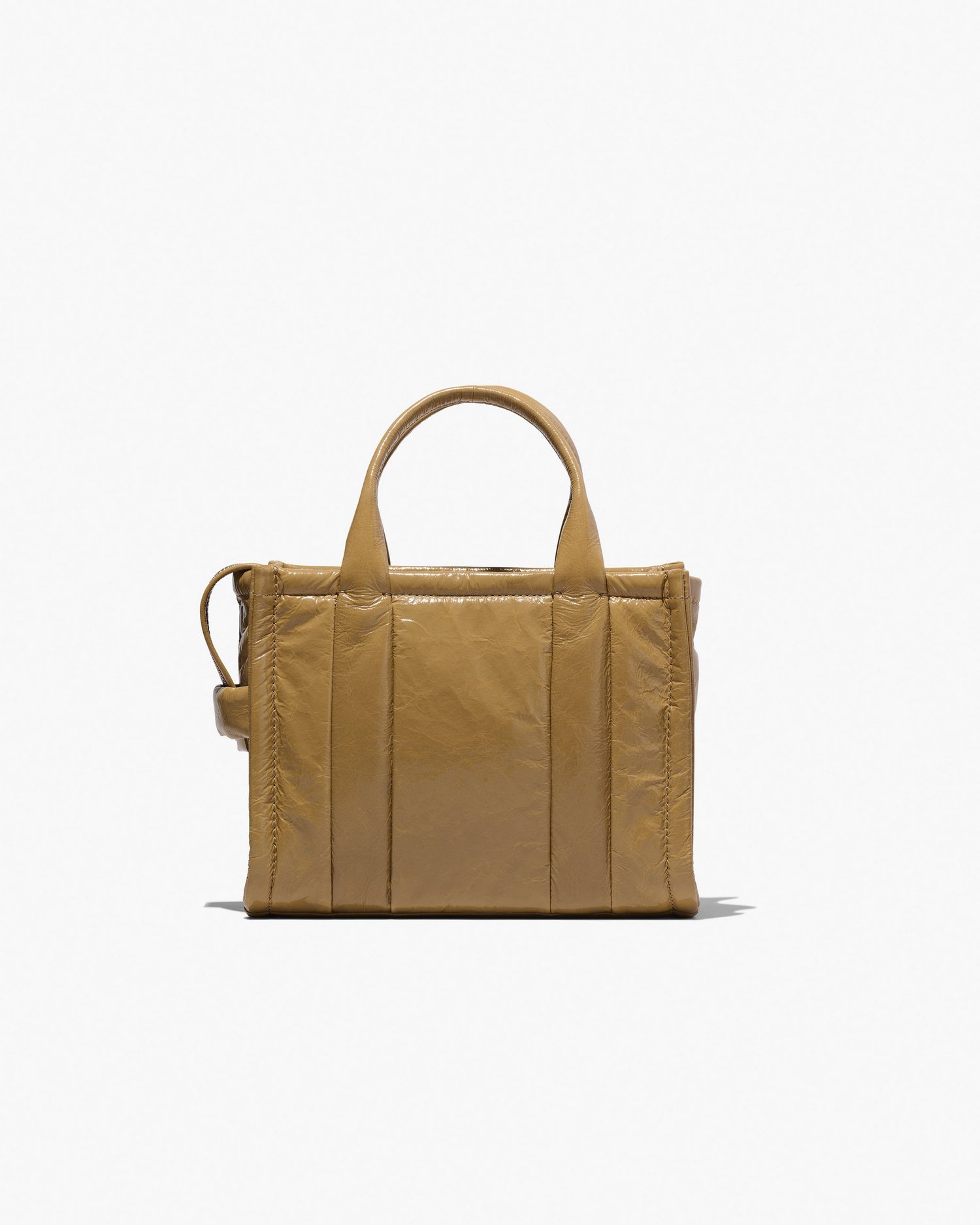 The Shiny Crinkle Leather Small Tote | Marc Jacobs Outlet