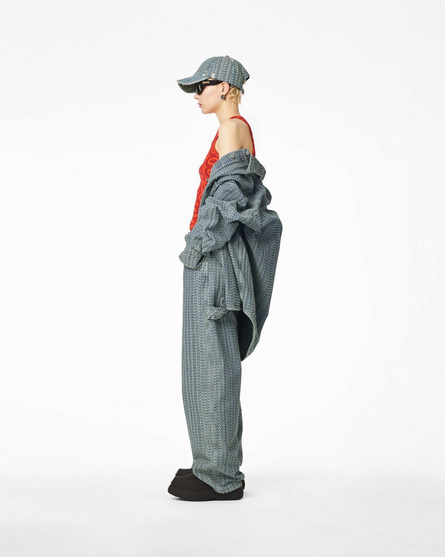 The Washed Monogram Oversized Jean | Marc Jacobs Outlet
