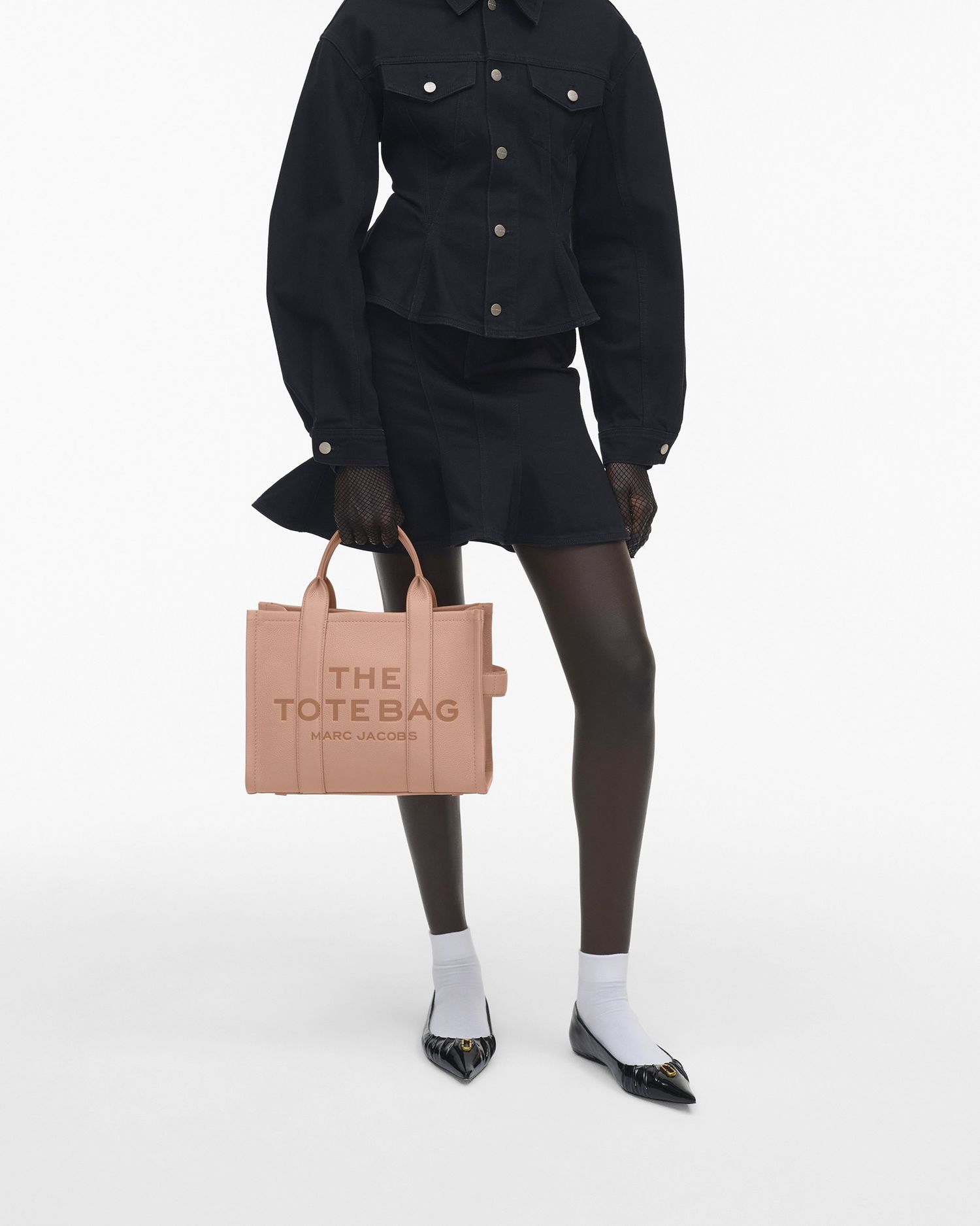 The Leather Medium Tote Bag | Marc Jacobs Outlet