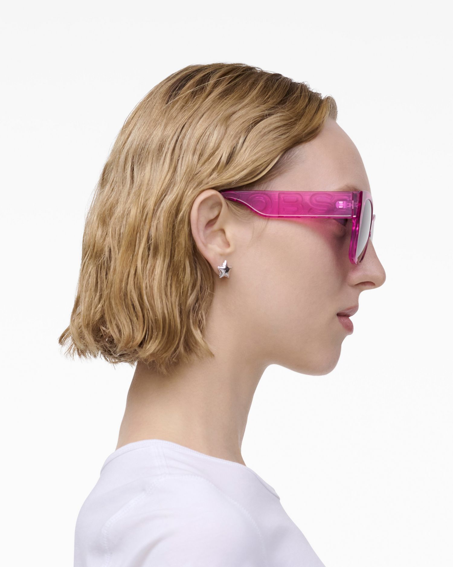 The Bold Logo Square Cat Eye Sunglasses | Marc Jacobs Outlet