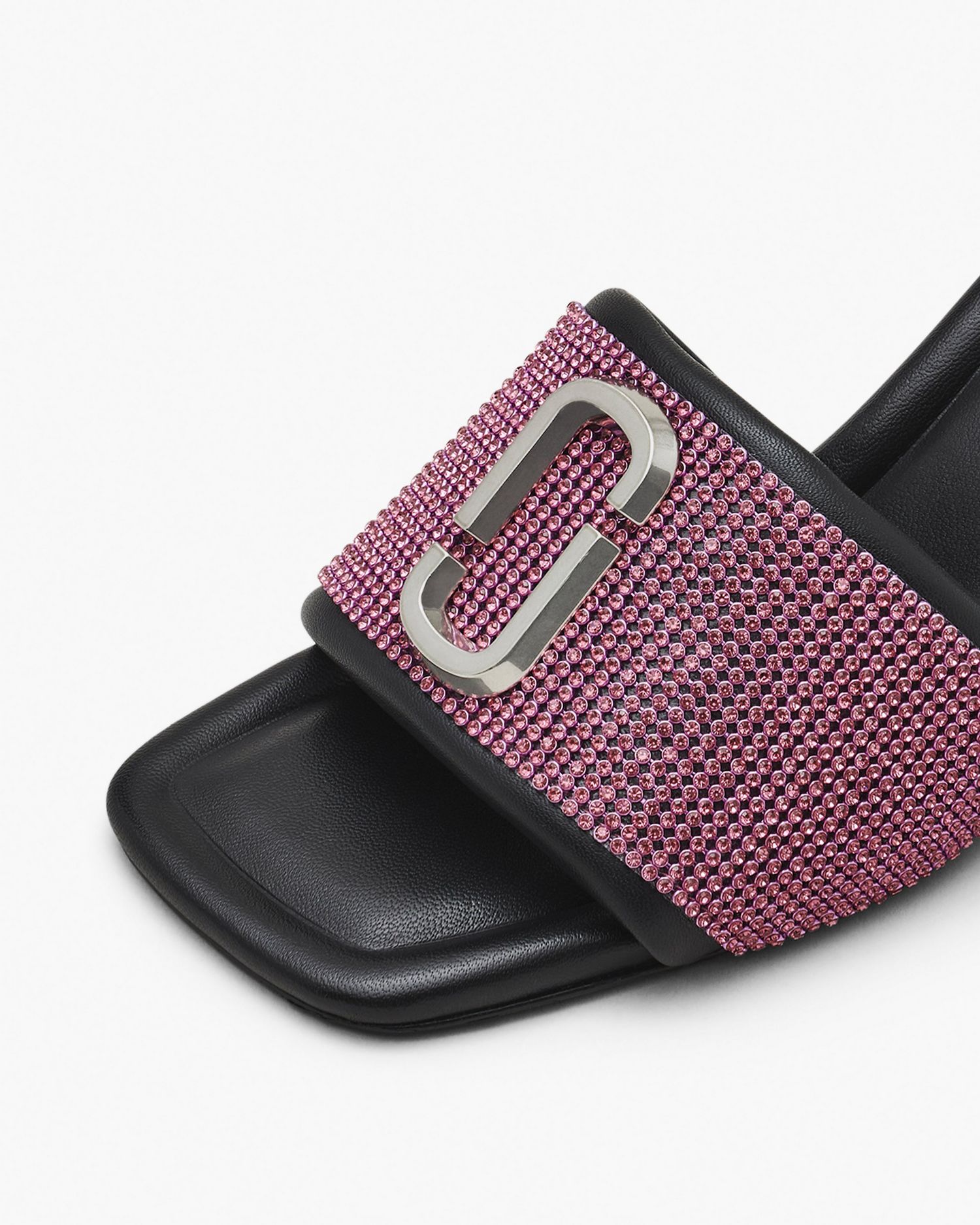 The Rhinestone J Marc Heeled Sandal | Marc Jacobs Outlet