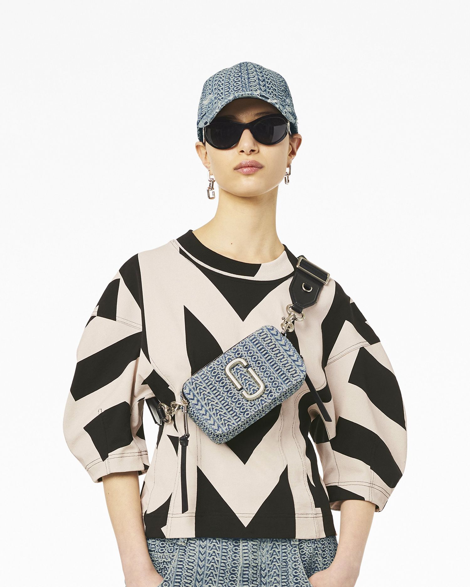 The Washed Monogram Denim Snapshot | Marc Jacobs Outlet