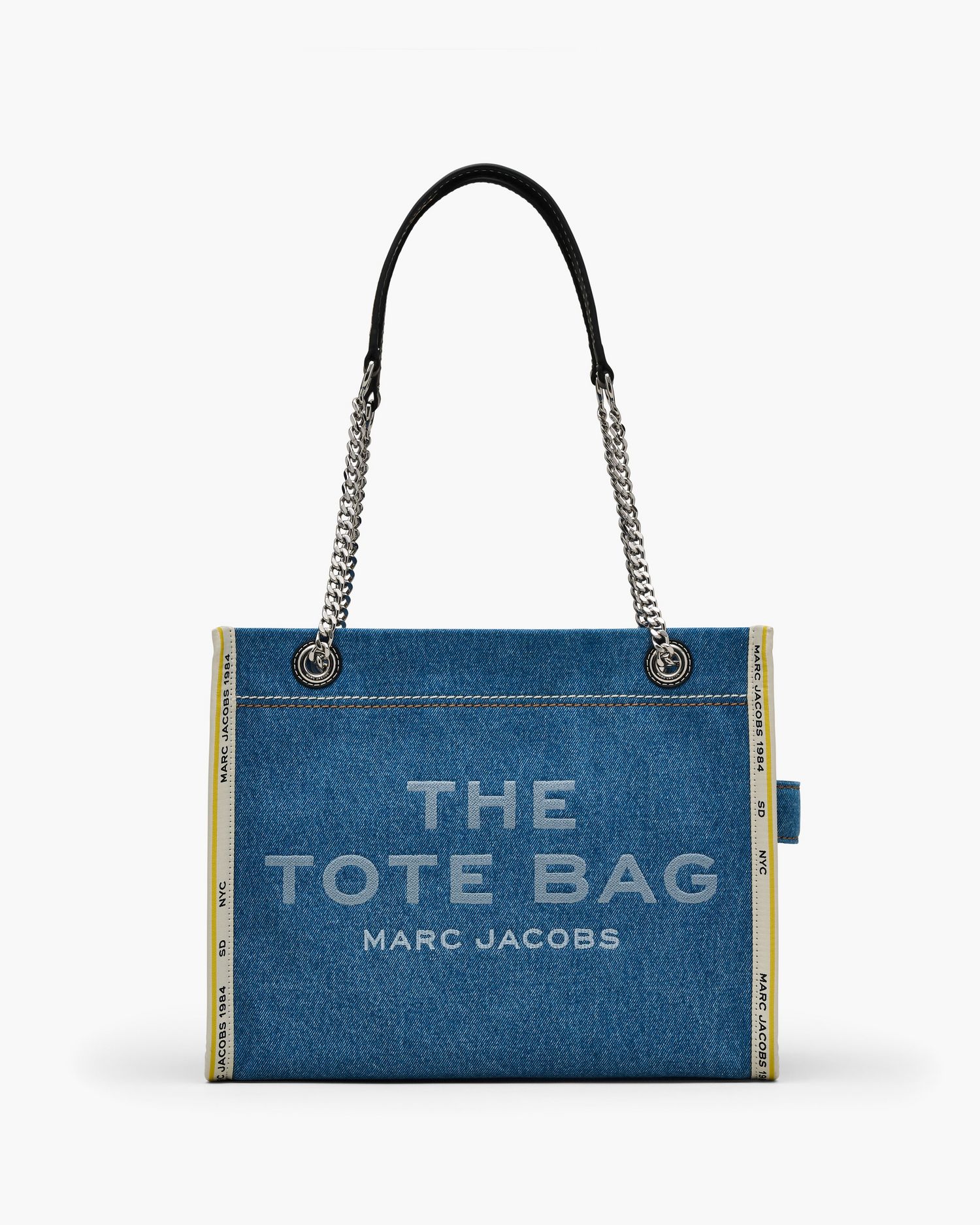 The Denim Chain Medium Tote Bag | Marc Jacobs Outlet