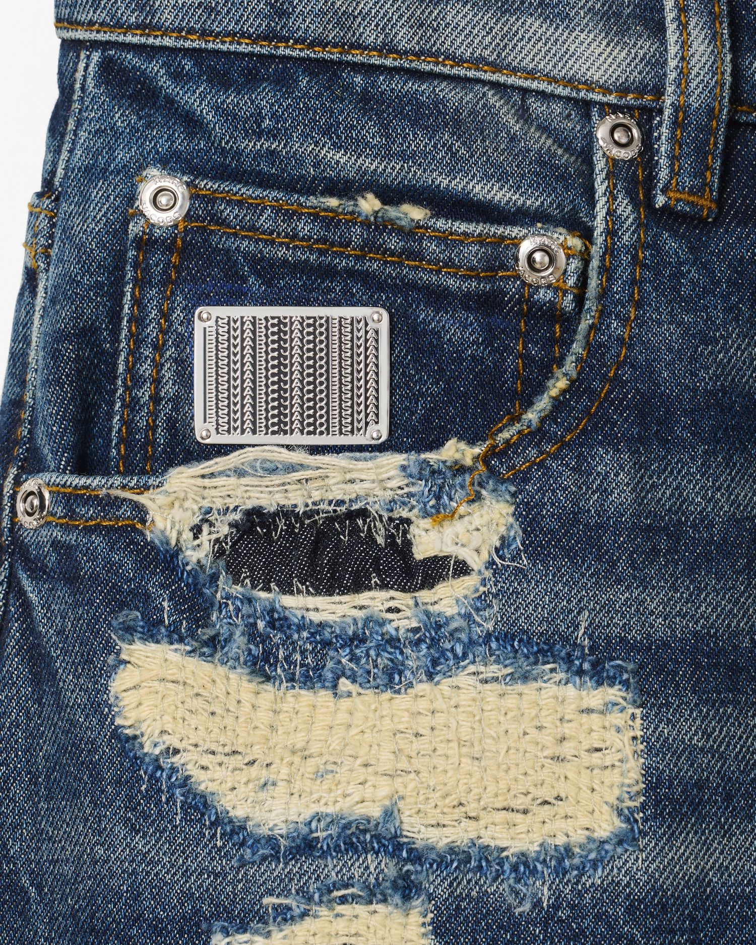 The Rip And Repair Straight Jean | Marc Jacobs Outlet