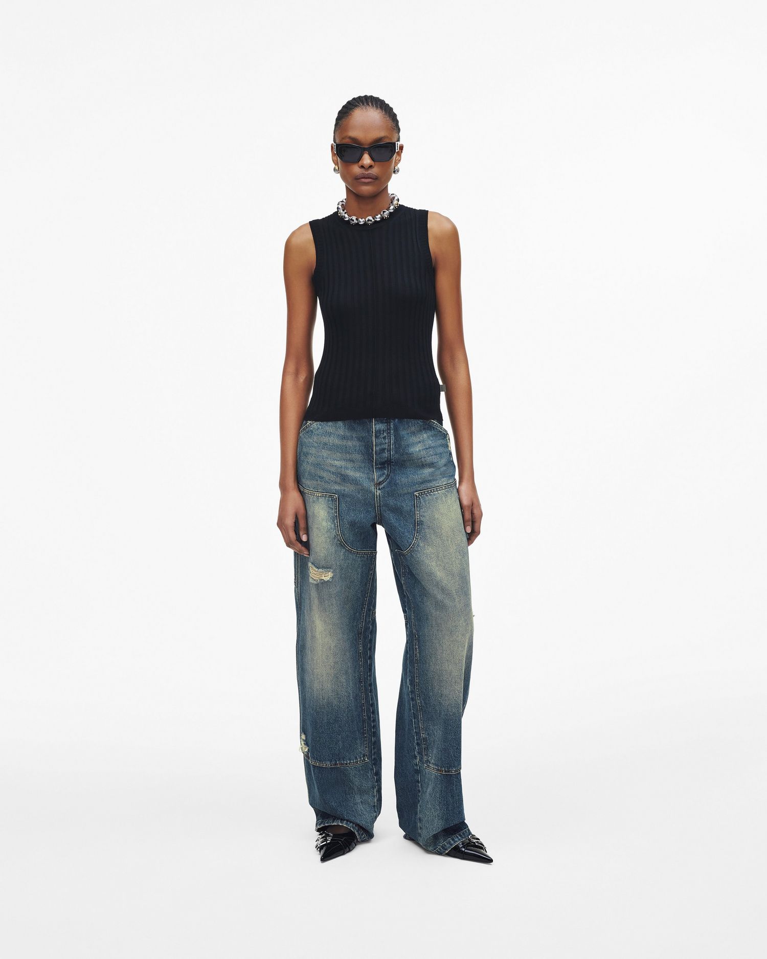 Fine Ribbed Merino Tank | Marc Jacobs Outlet