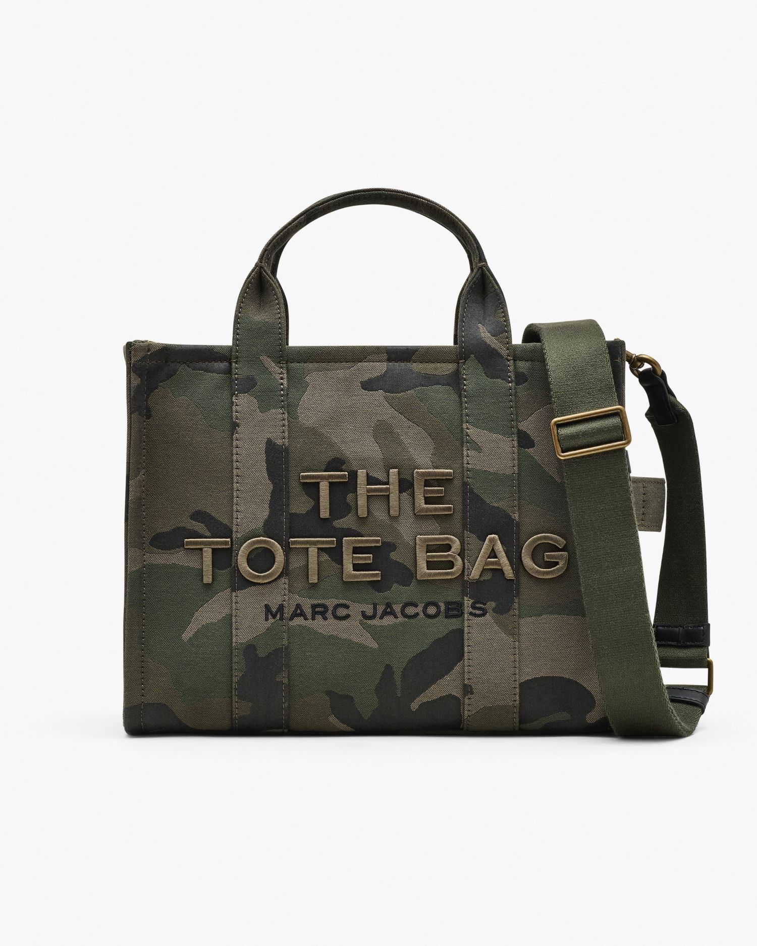 The Camo Jacquard Medium Tote Bag | Marc Jacobs Outlet