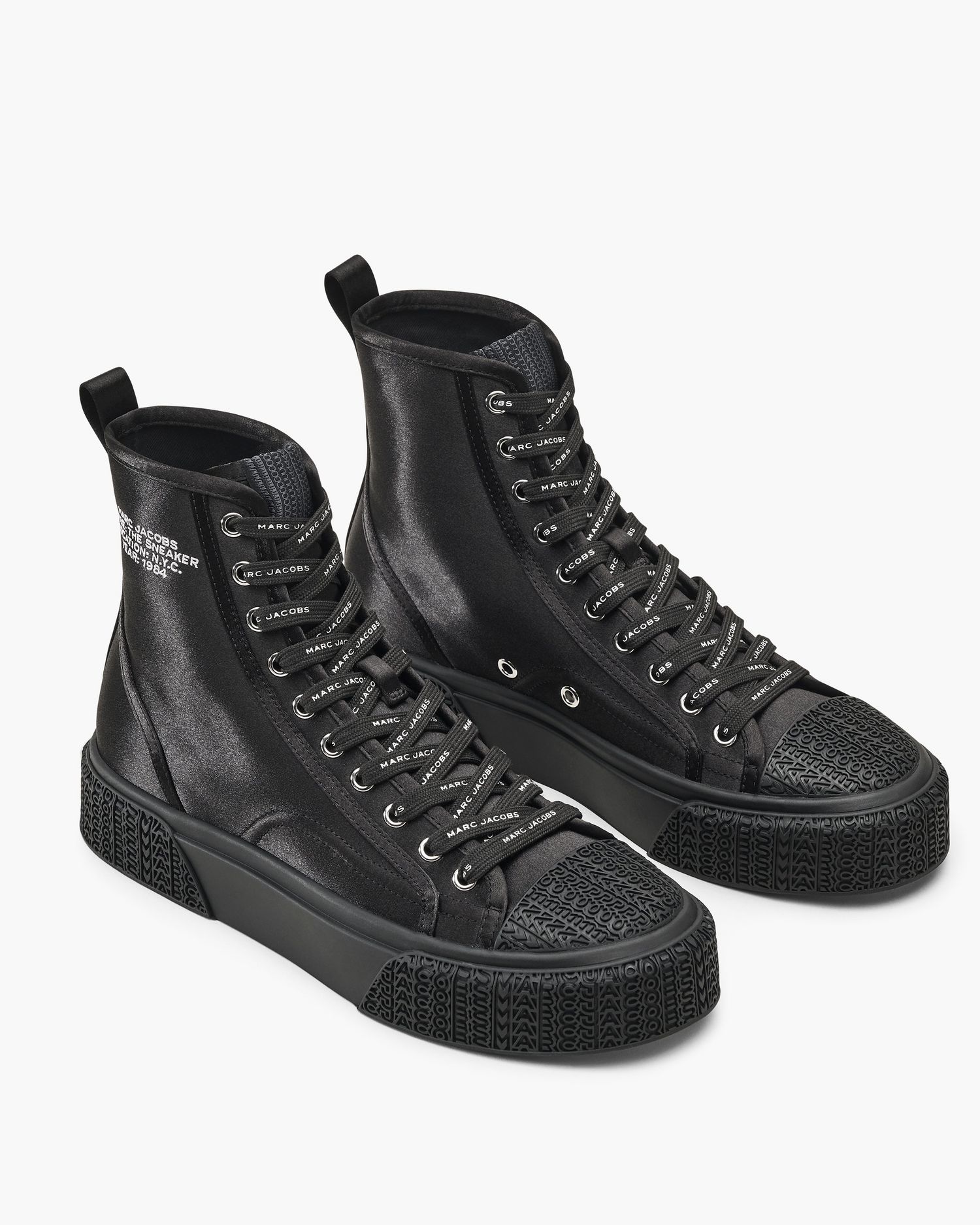 The High Top Satin Sneaker | Marc Jacobs Outlet