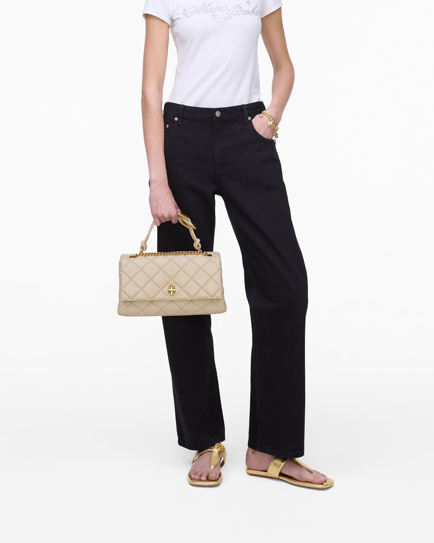 The Quilted Dual Convertible Shoulder Bag | Marc Jacobs Outlet