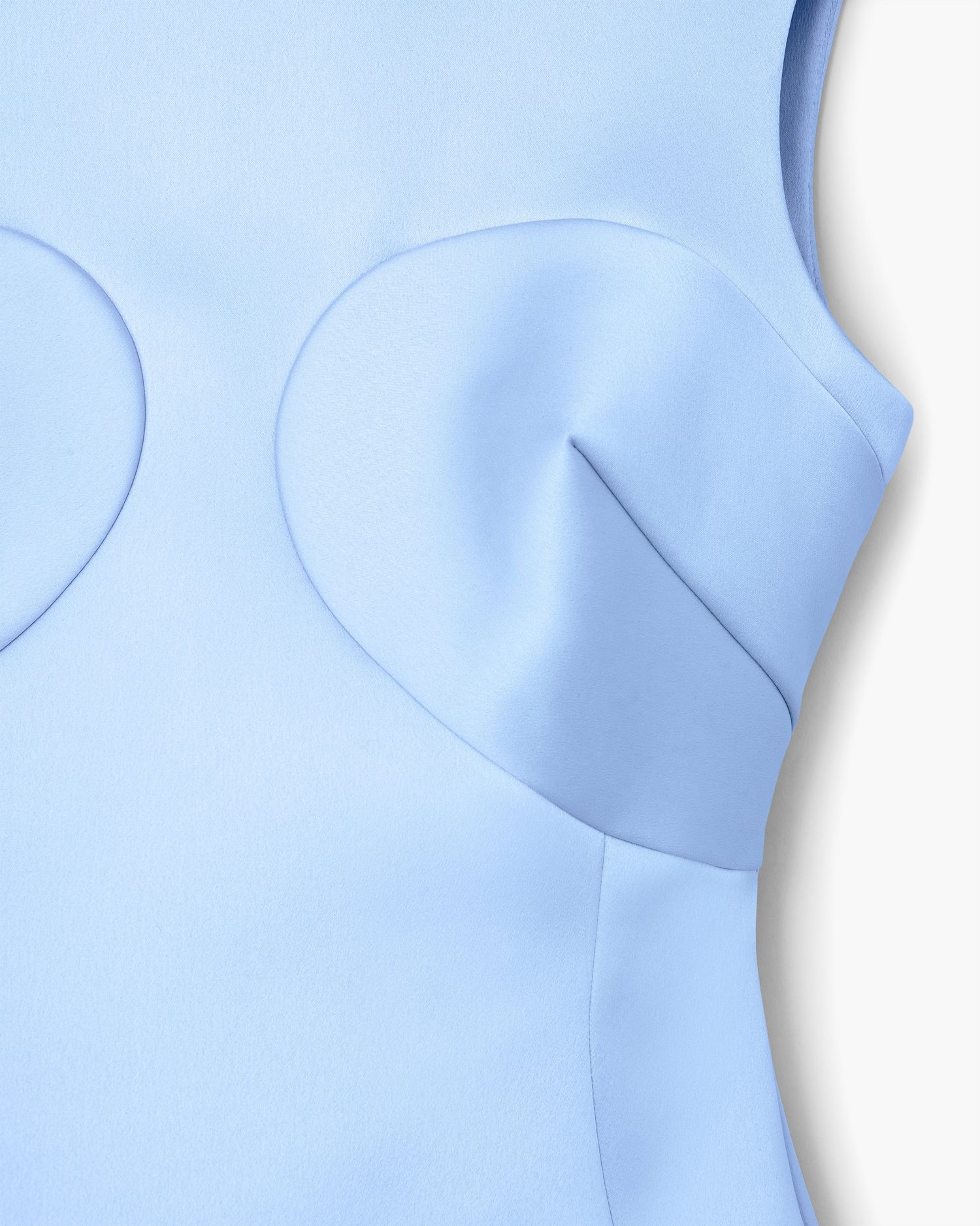 Seamed Up Satin Dress | Marc Jacobs Outlet