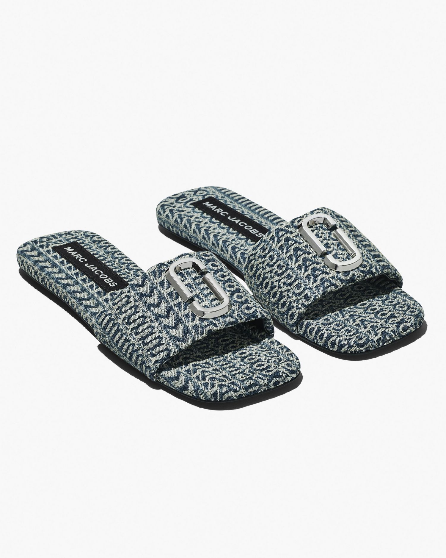 The J Marc Washed Monogram Denim Sandal | Marc Jacobs Outlet