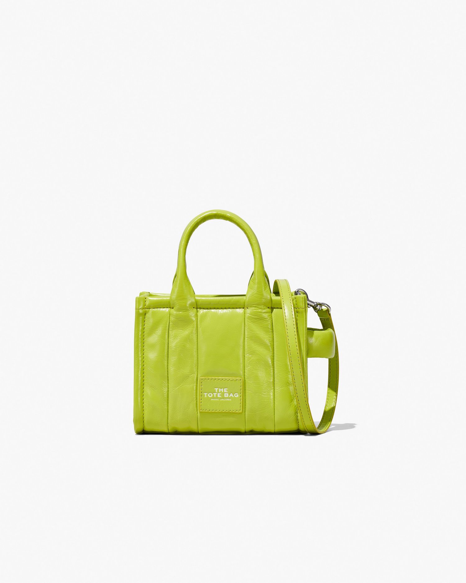 The Shiny Crinkle Leather Crossbody Tote | Marc Jacobs Outlet