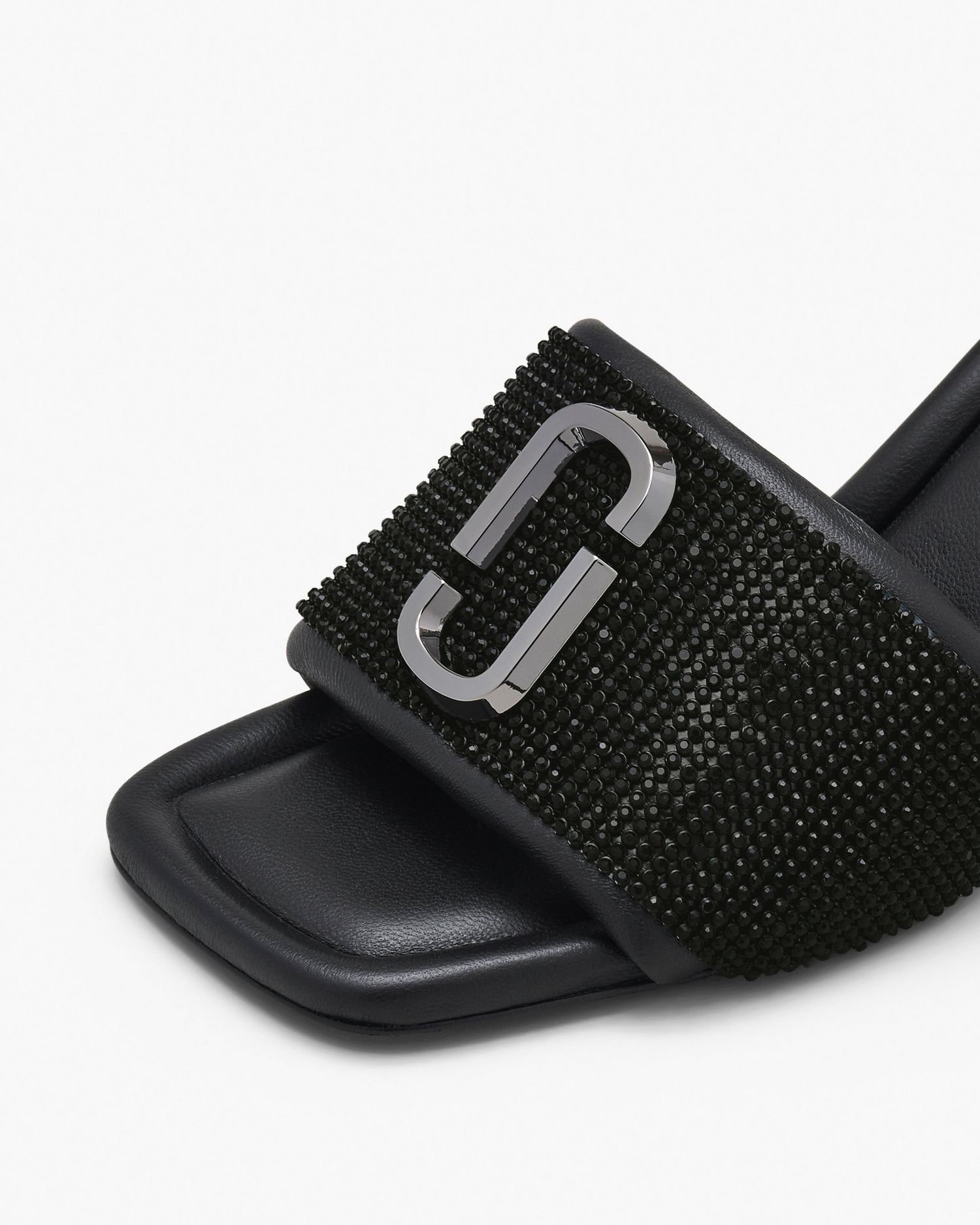 The Rhinestone J Marc Heeled Sandal | Marc Jacobs Outlet