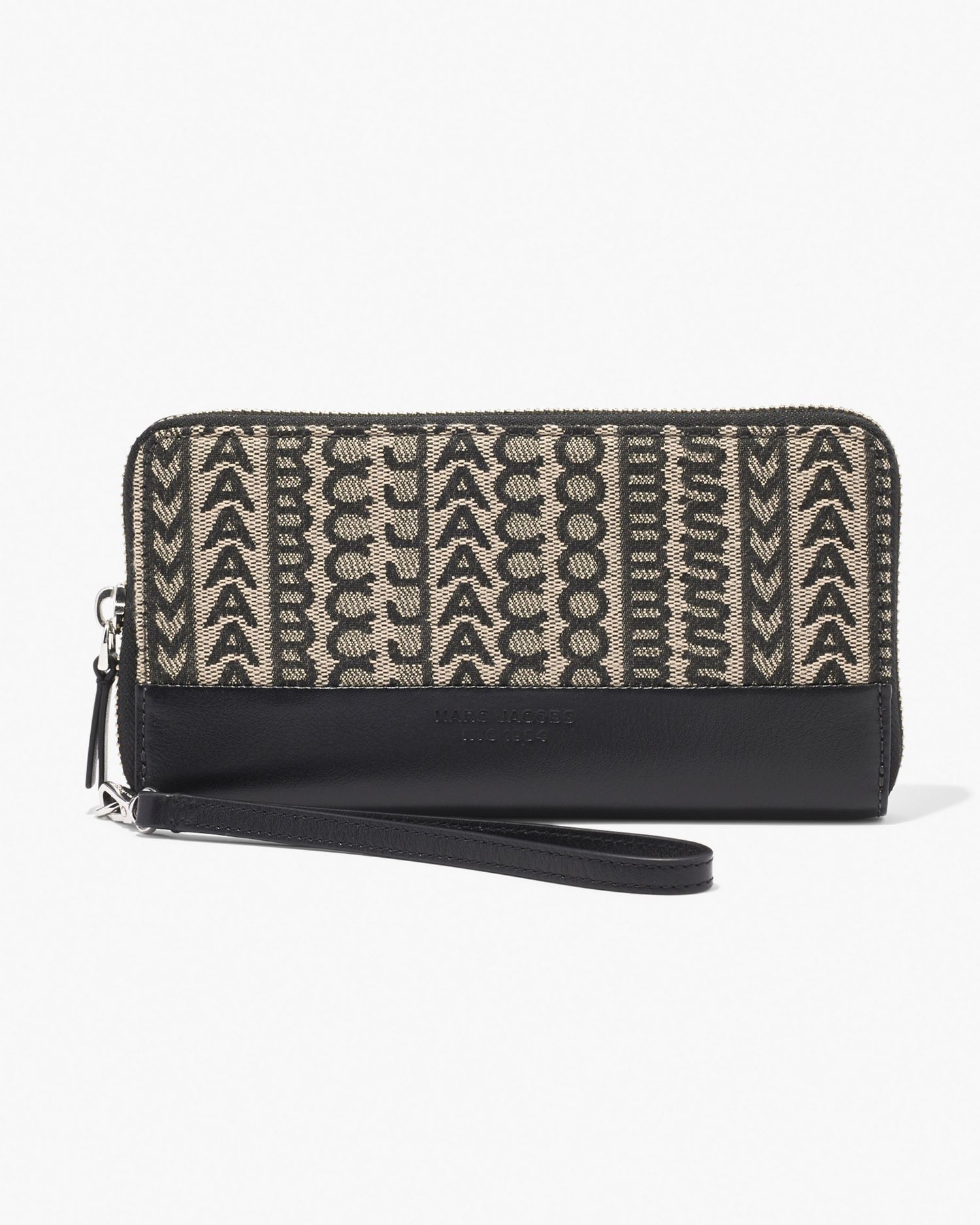 The Monogram Jacquard Continental Wristlet Wallet | Marc Jacobs Outlet