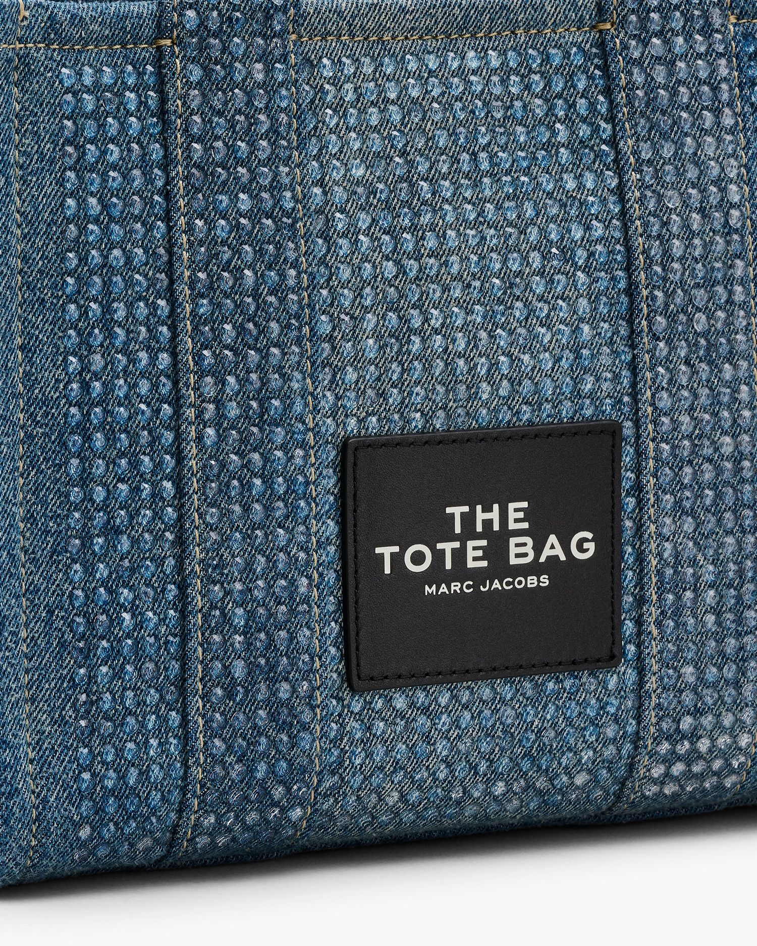 The Crystal Denim Small Tote Bag | Marc Jacobs Outlet
