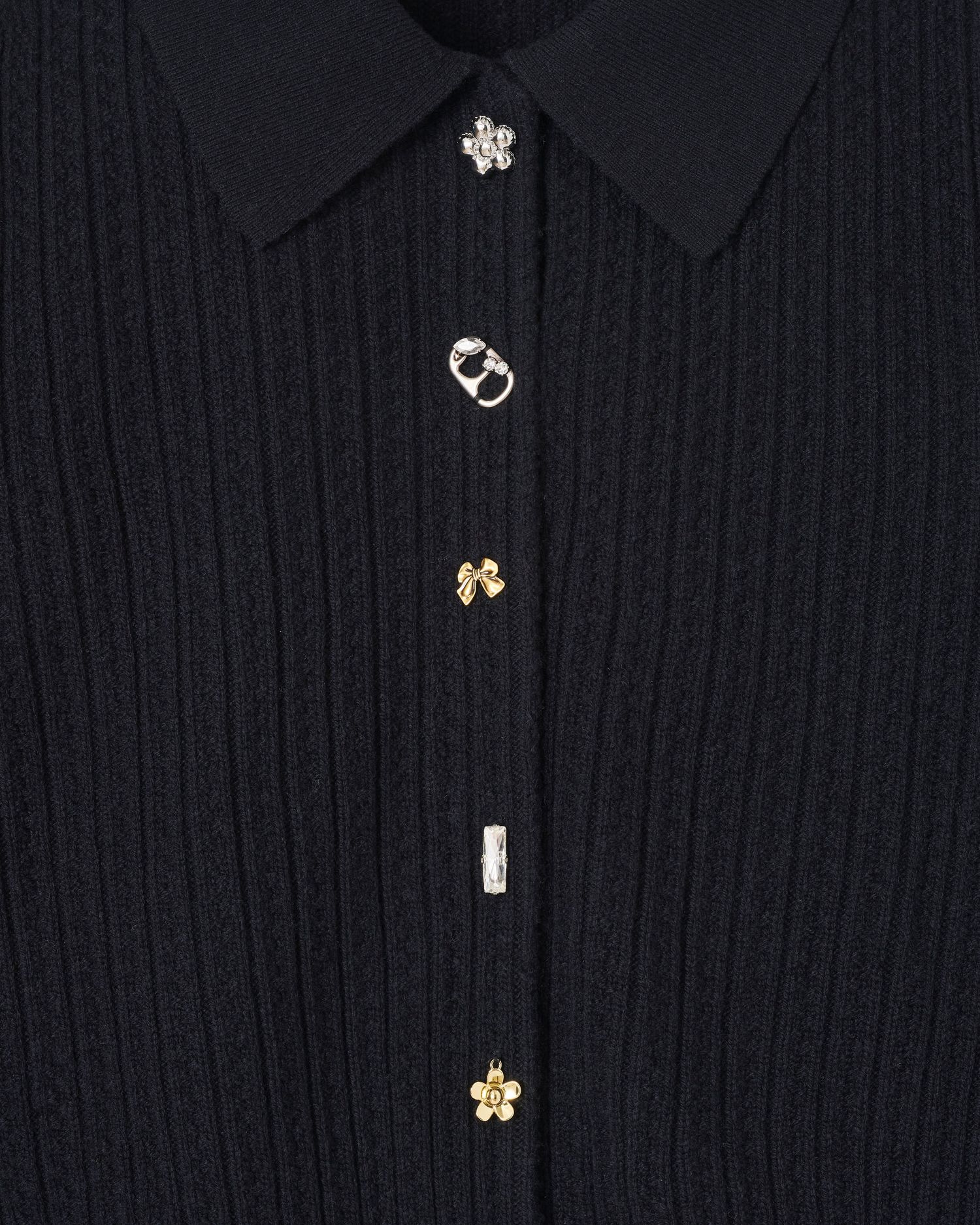 Cable Knit Charm Cardigan | Marc Jacobs Outlet