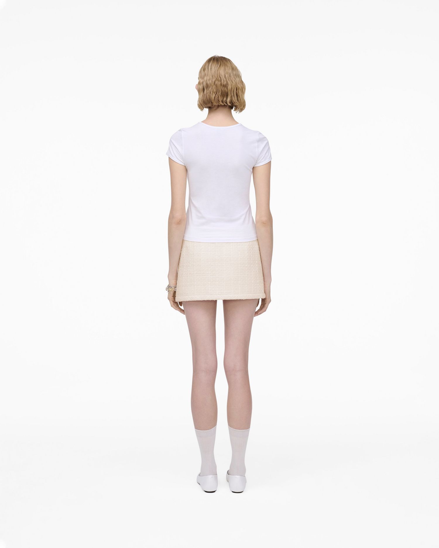 Charm Logo Shrunken Tee | Marc Jacobs Outlet