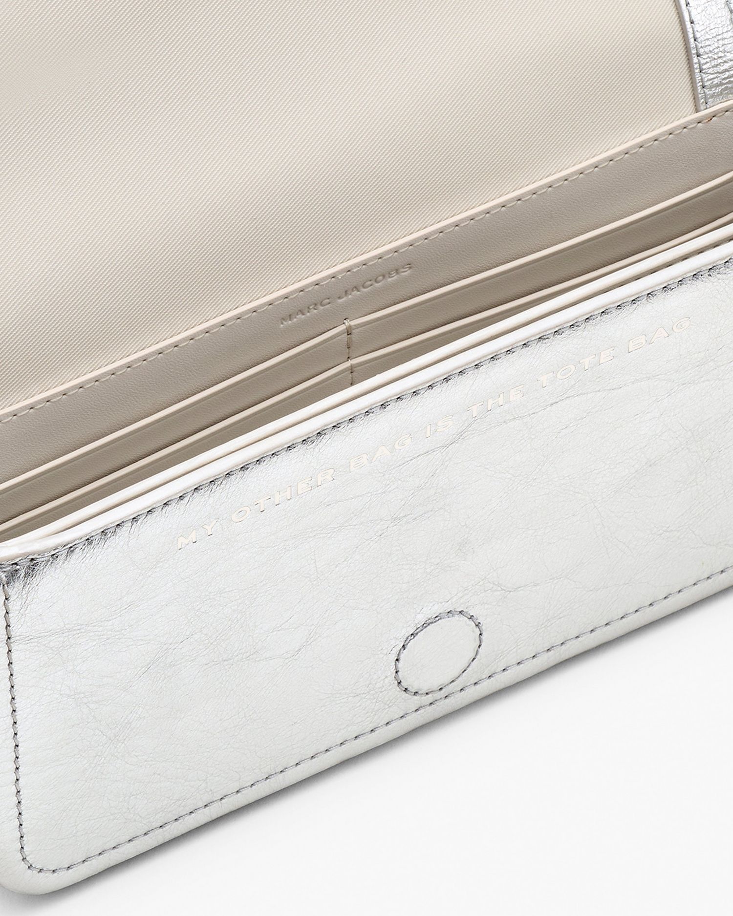 The Metallic Leather Chain Mini Bag | Marc Jacobs Outlet