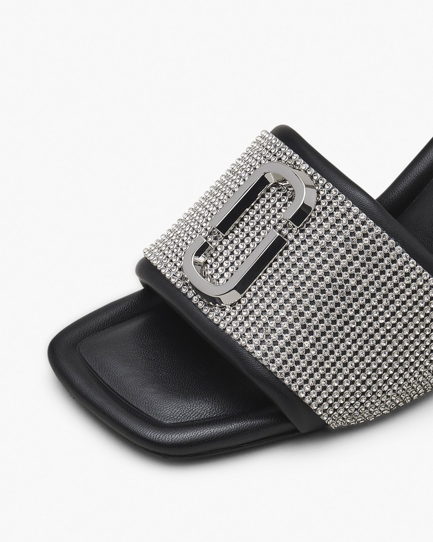 The Rhinestone J Marc Heeled Sandal | Marc Jacobs Outlet