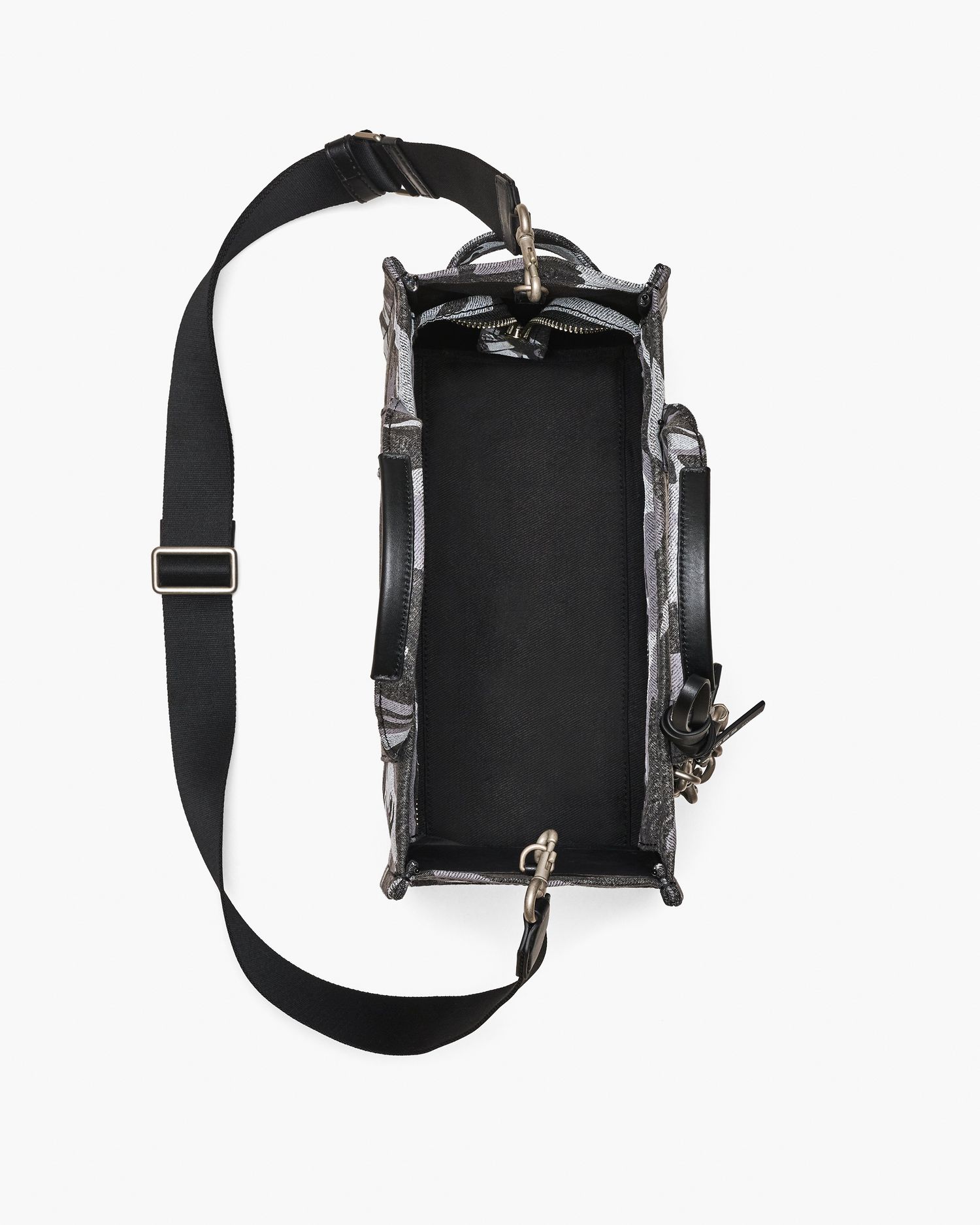 The Marc Camo Denim Medium Tote Bag | Marc Jacobs Outlet