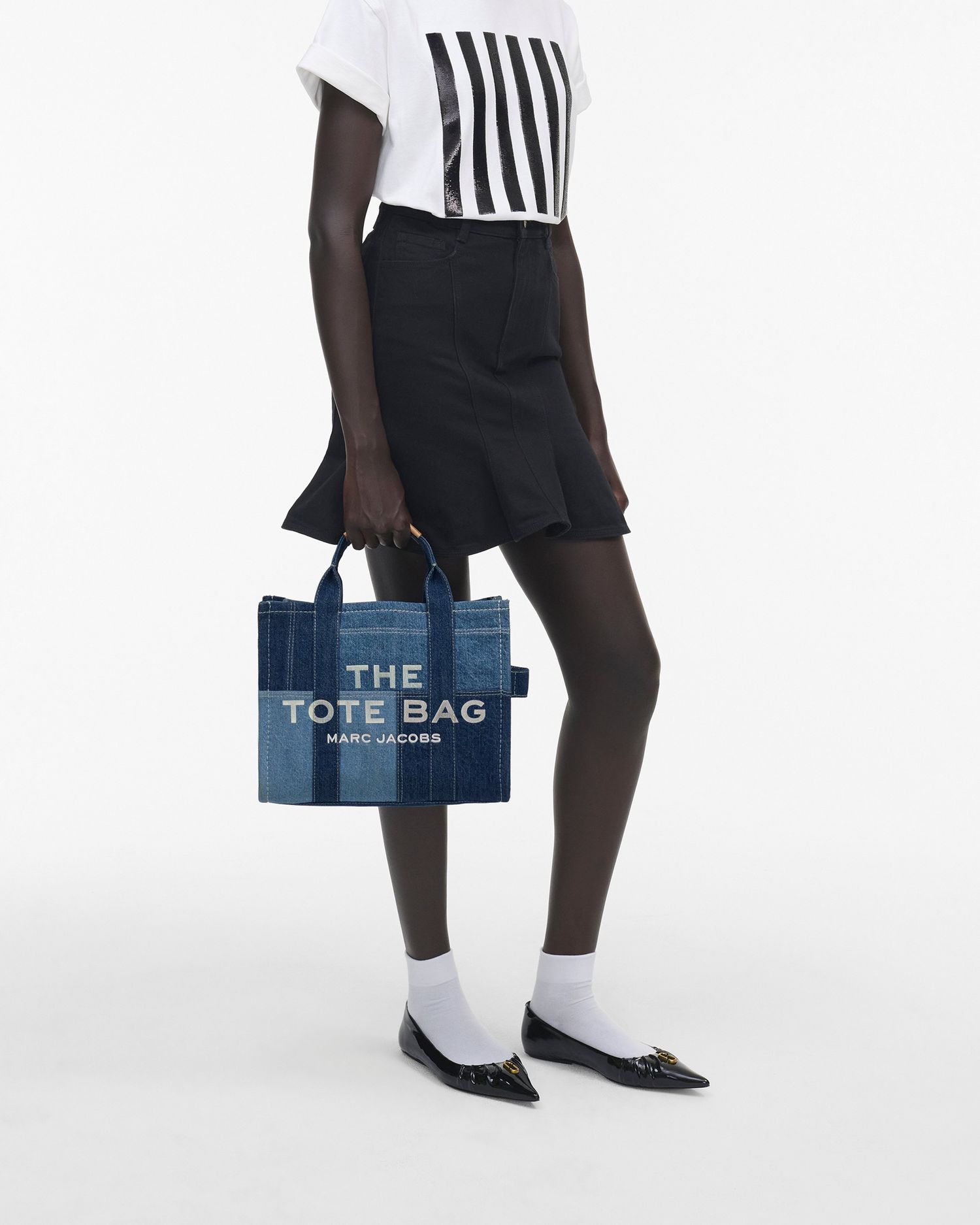 The Denim Medium Tote Bag | Marc Jacobs Outlet