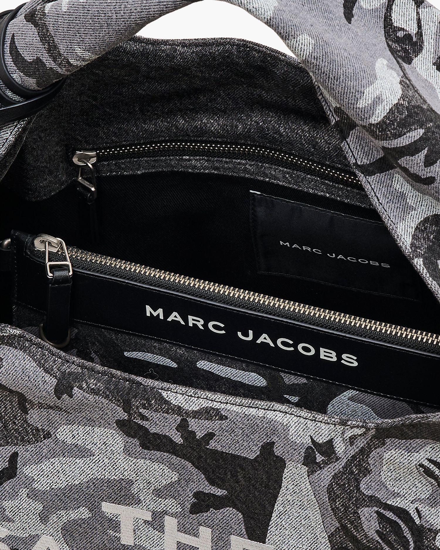 The Marc Camo Denim XL Sack Bag | Marc Jacobs Outlet