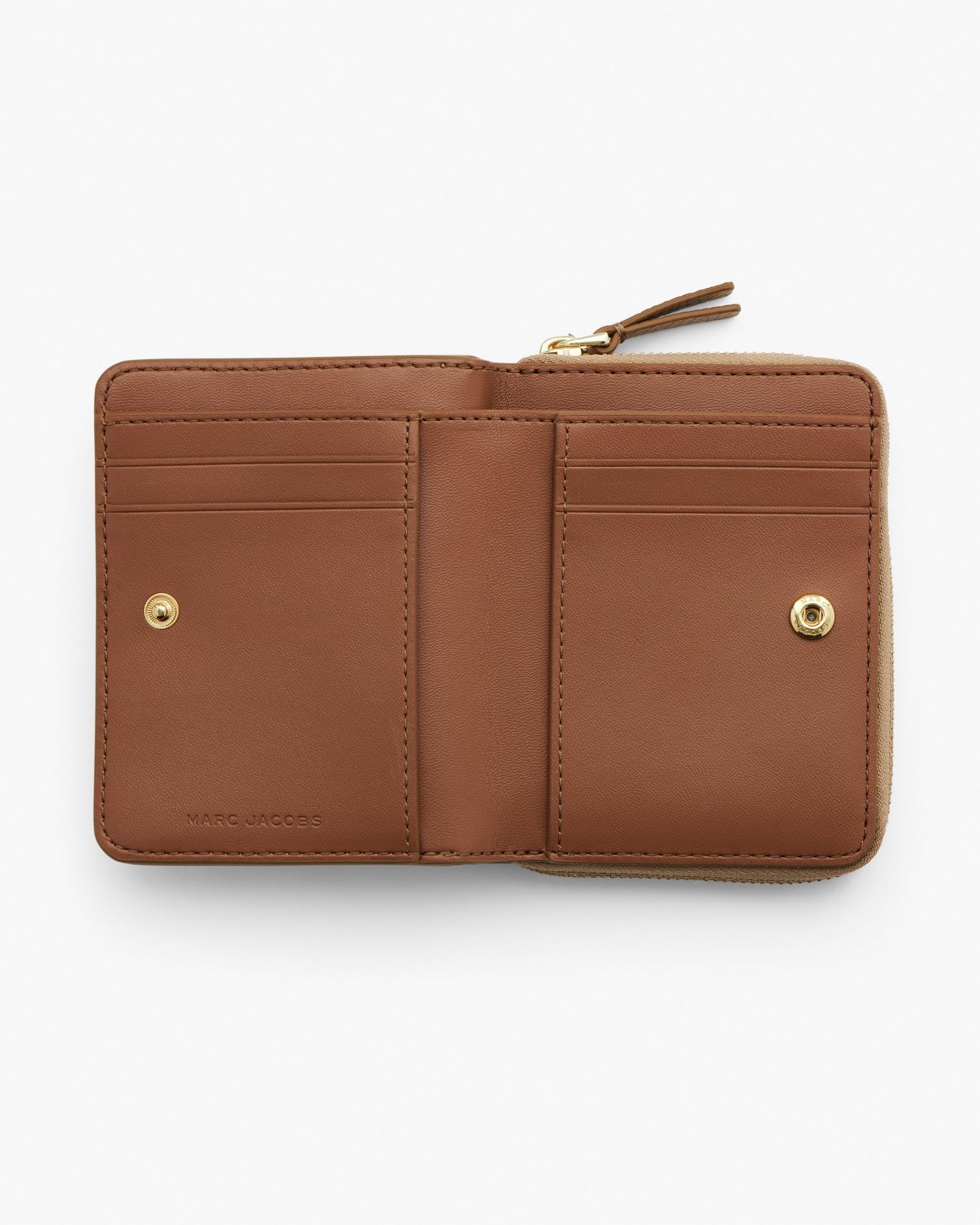 The Leather Mini Compact Wallet | Marc Jacobs Outlet