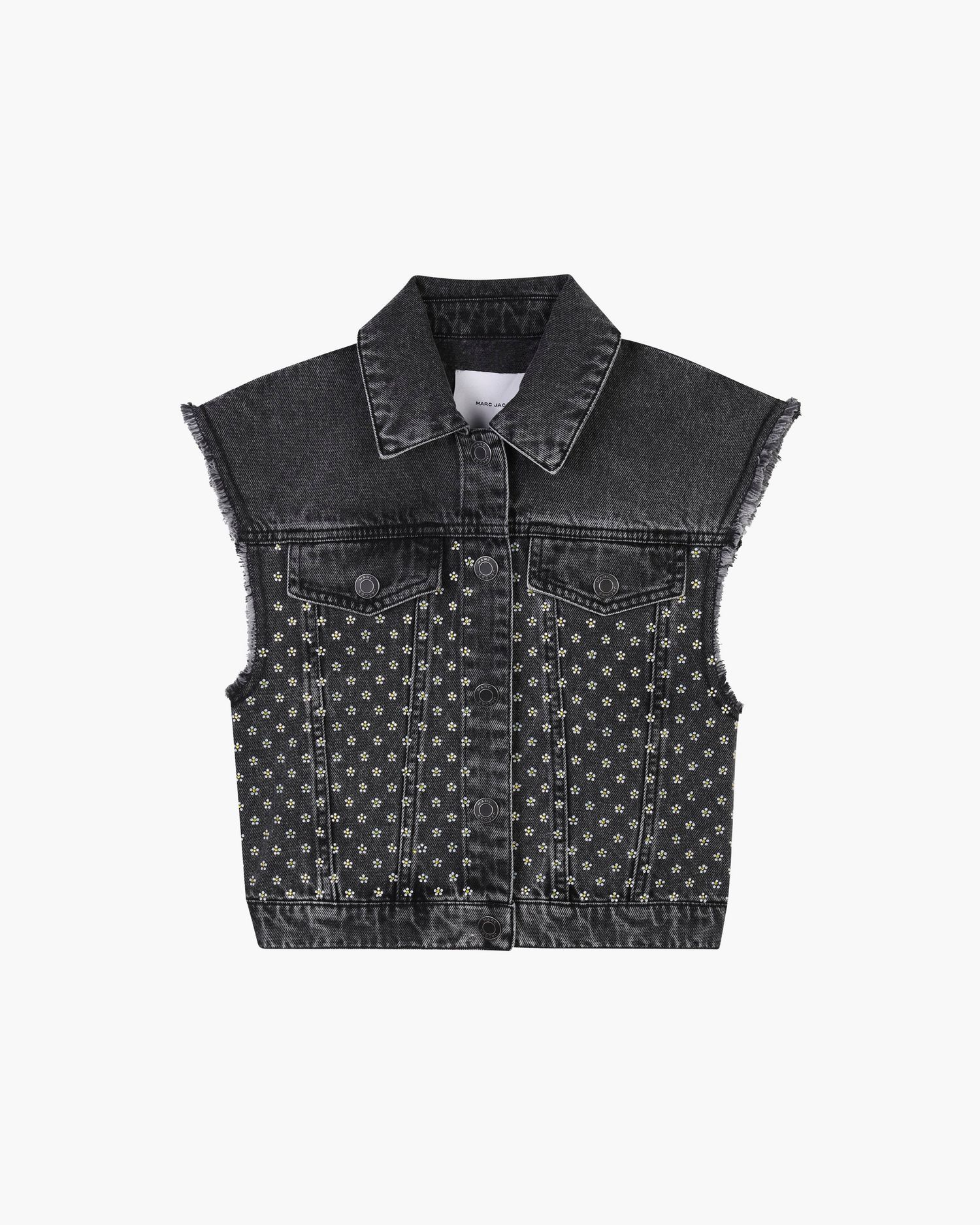 The Crystal Daisy Denim Vest | Marc Jacobs Outlet