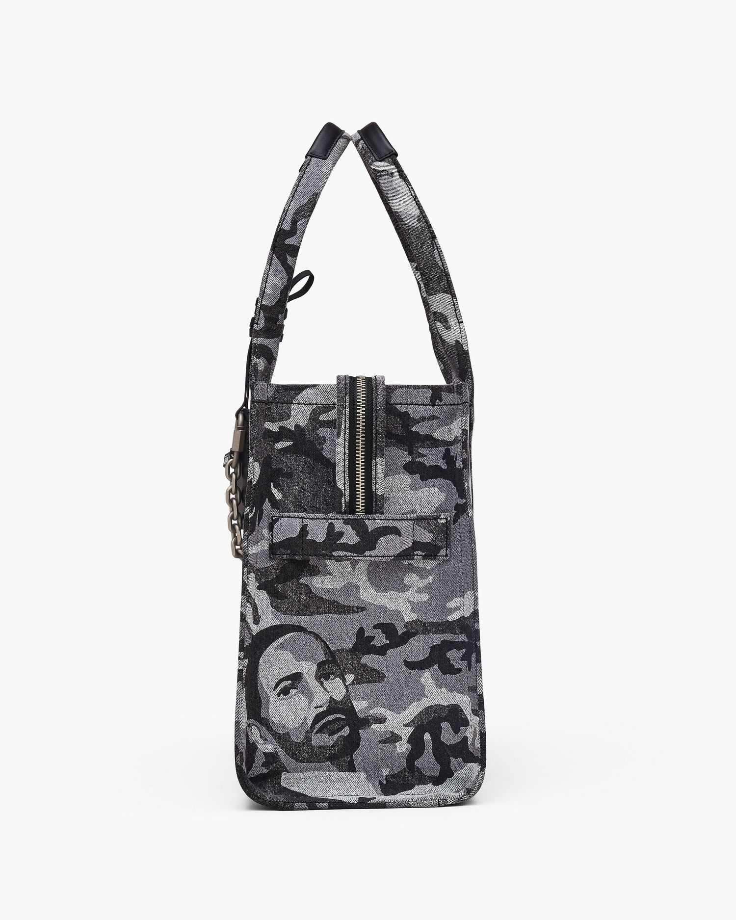 The Marc Camo Denim Large Tote Bag | Marc Jacobs Outlet