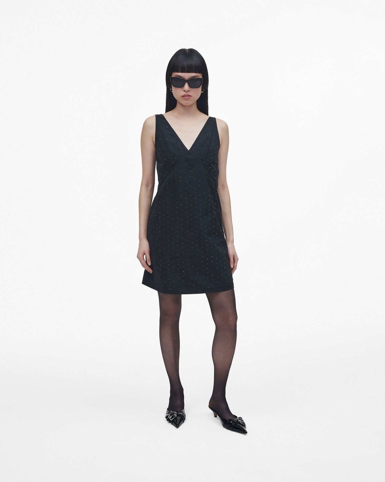 Crystal V-Neck Dress | Marc Jacobs Outlet