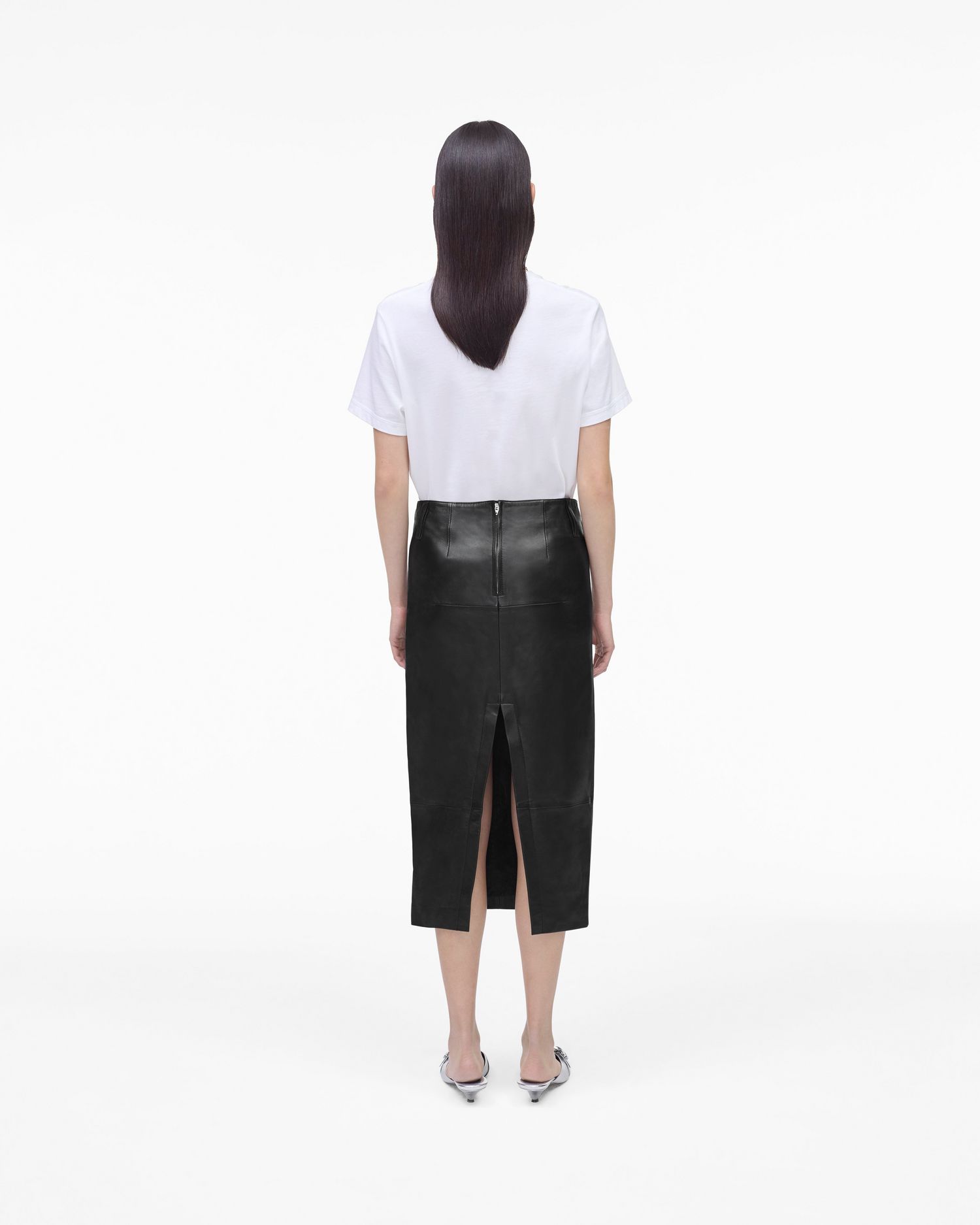 Leather Slim Skirt | Marc Jacobs Outlet