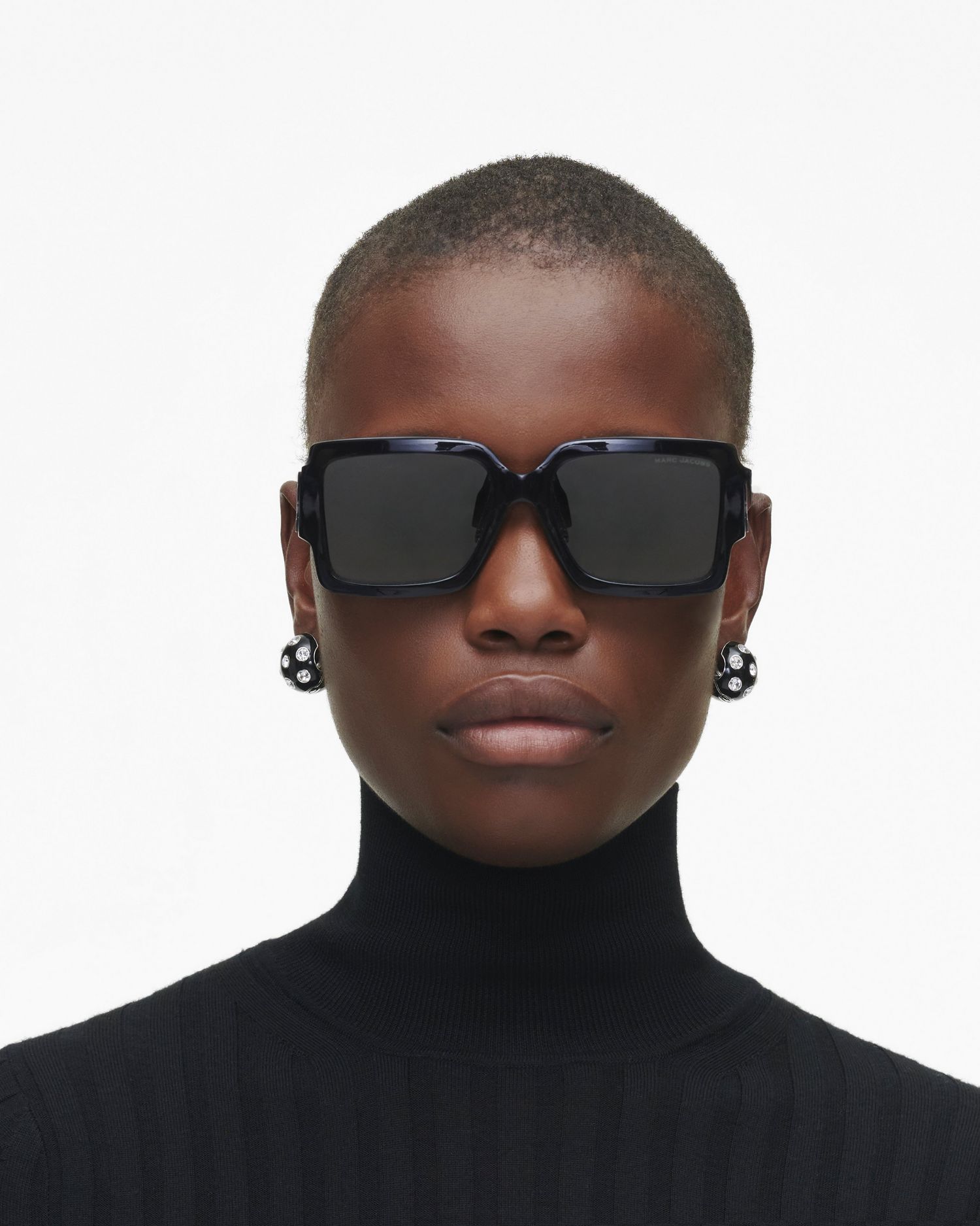 The Bold Logo Square Sunglasses | Marc Jacobs Outlet