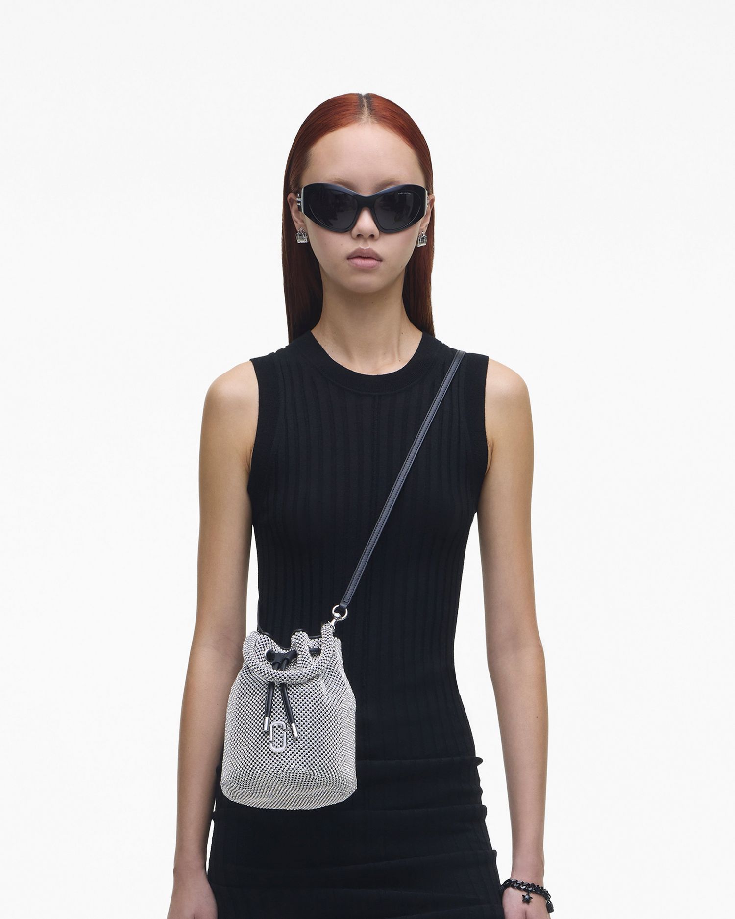 The Rhinestone Mini Bucket Bag | Marc Jacobs Outlet